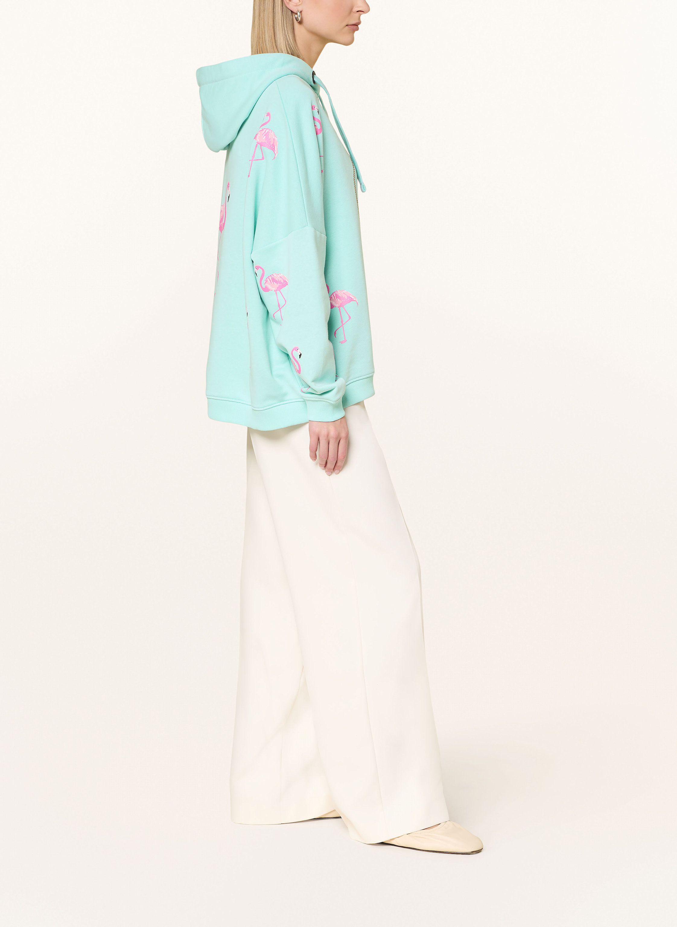 Thumbnail - Miss Goodlife Hoodie Mit Schmucksteinen blau