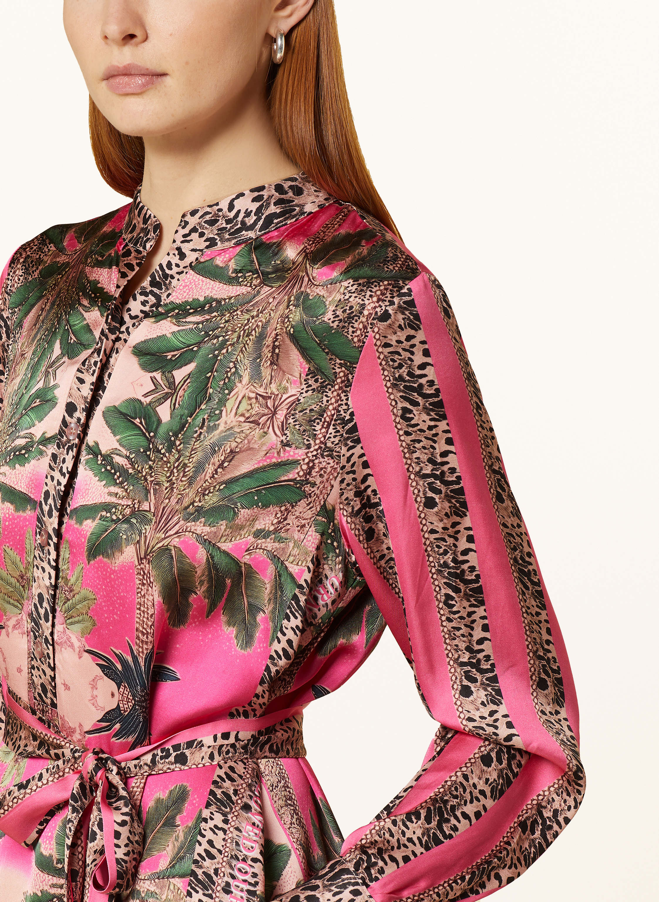 Thumbnail - Miss Goodlife Satinkleid pink