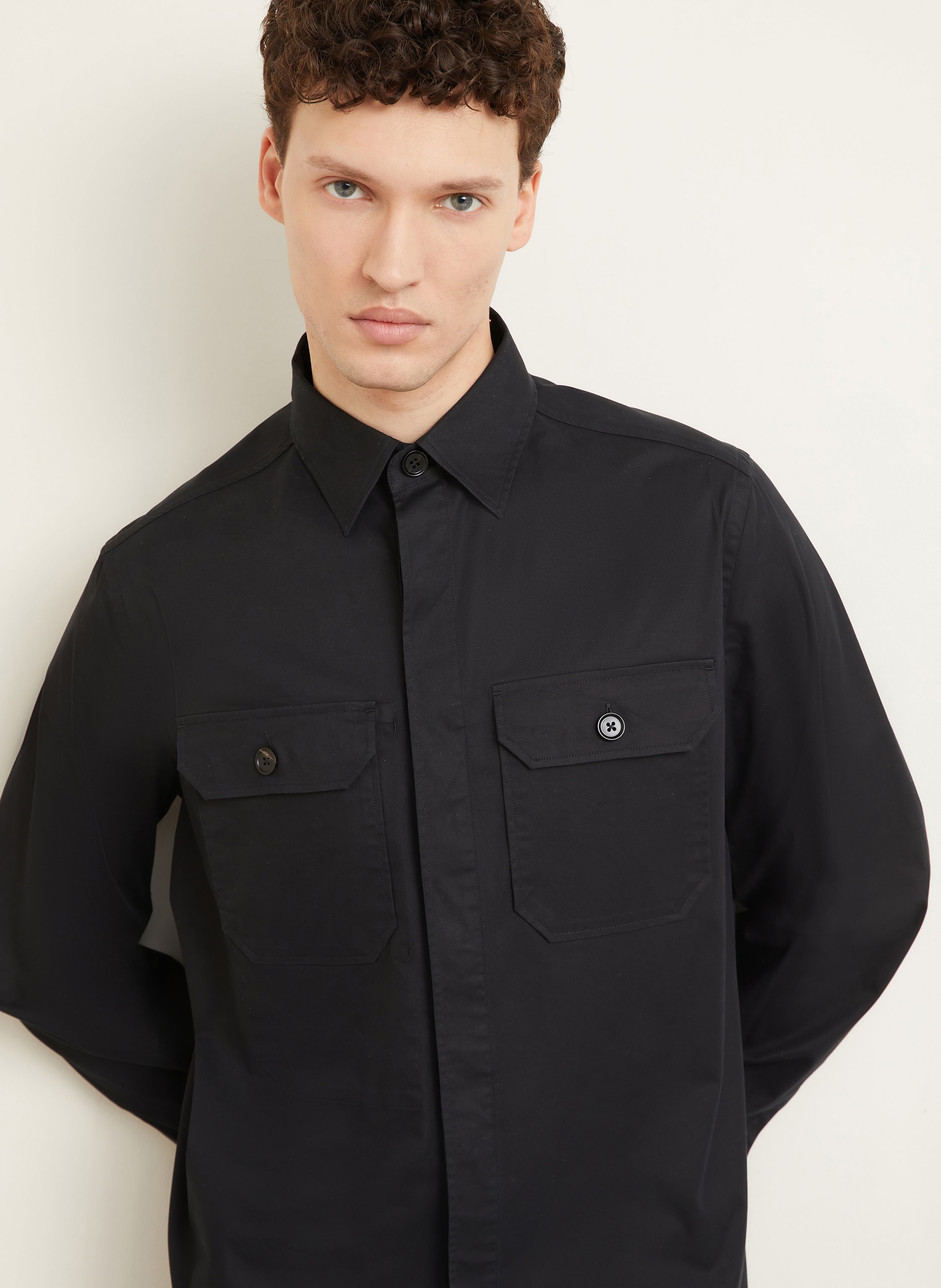 Thumbnail - Zegna Overshirt schwarz