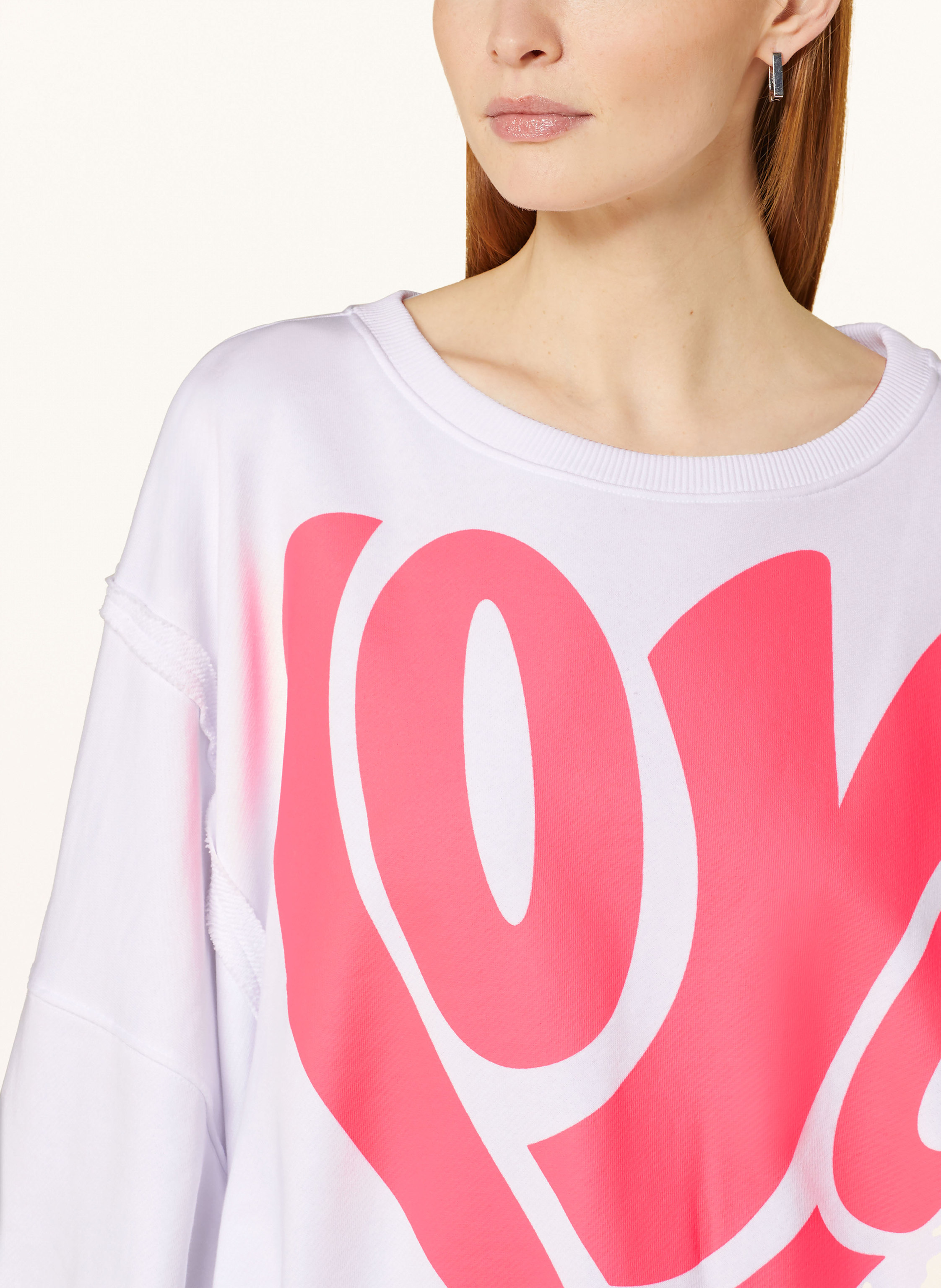 Thumbnail - Miss Goodlife Oversized-Sweatshirt weiss