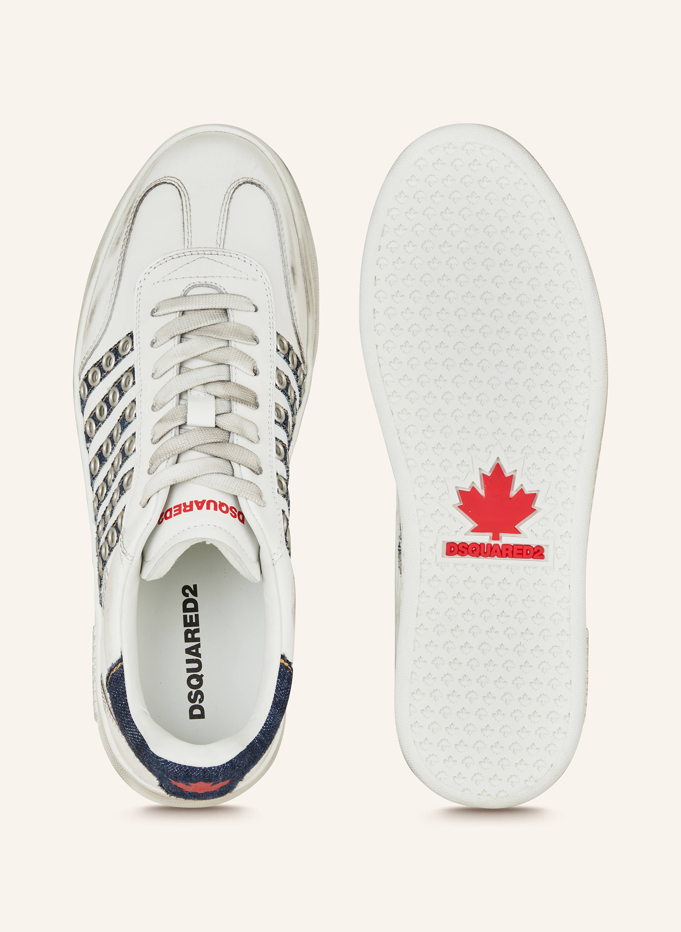 Thumbnail - dsquared2 Sneaker Boxer weiss