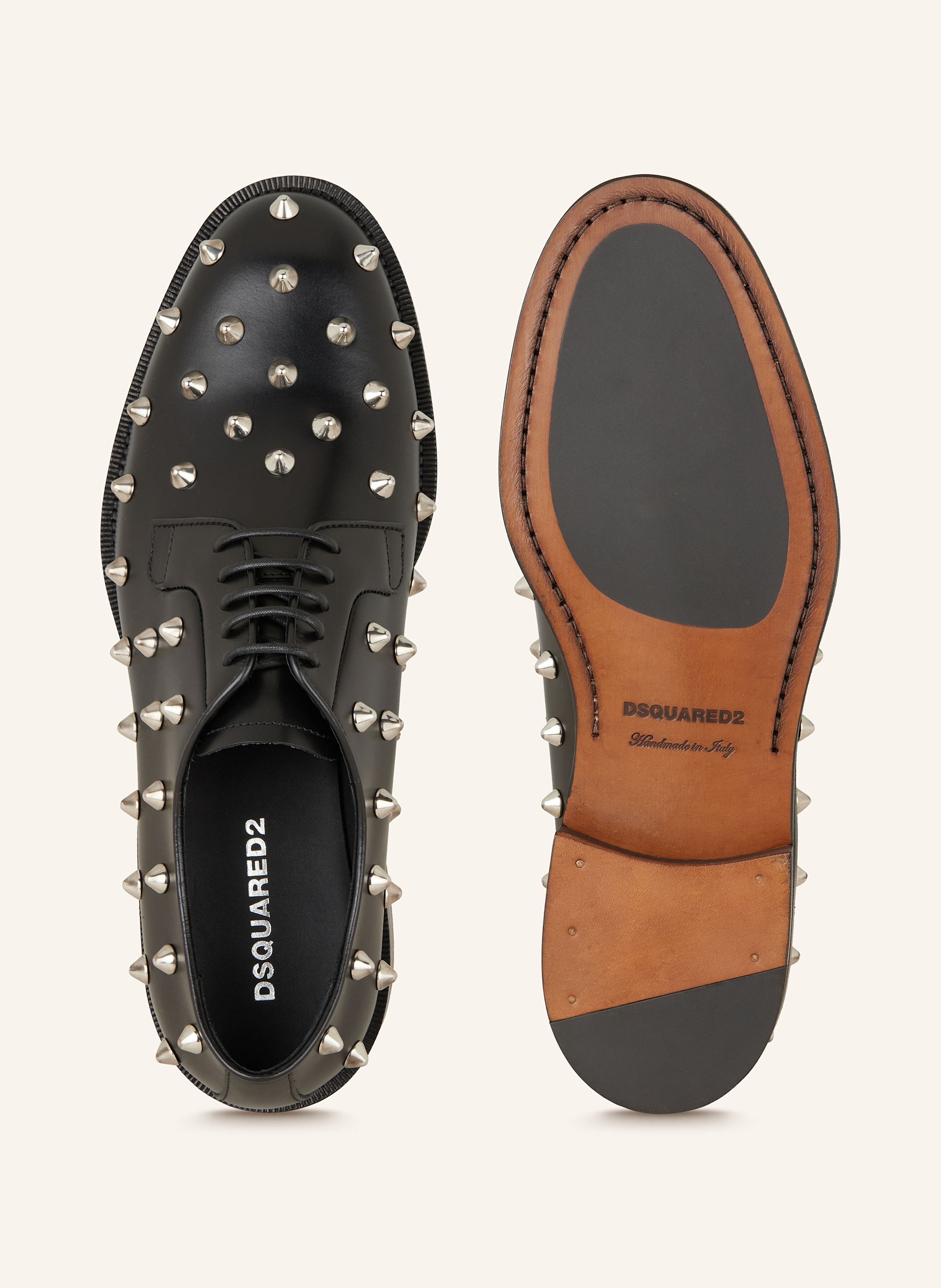 Thumbnail - dsquared2 Schnürer Mit Nieten schwarz
