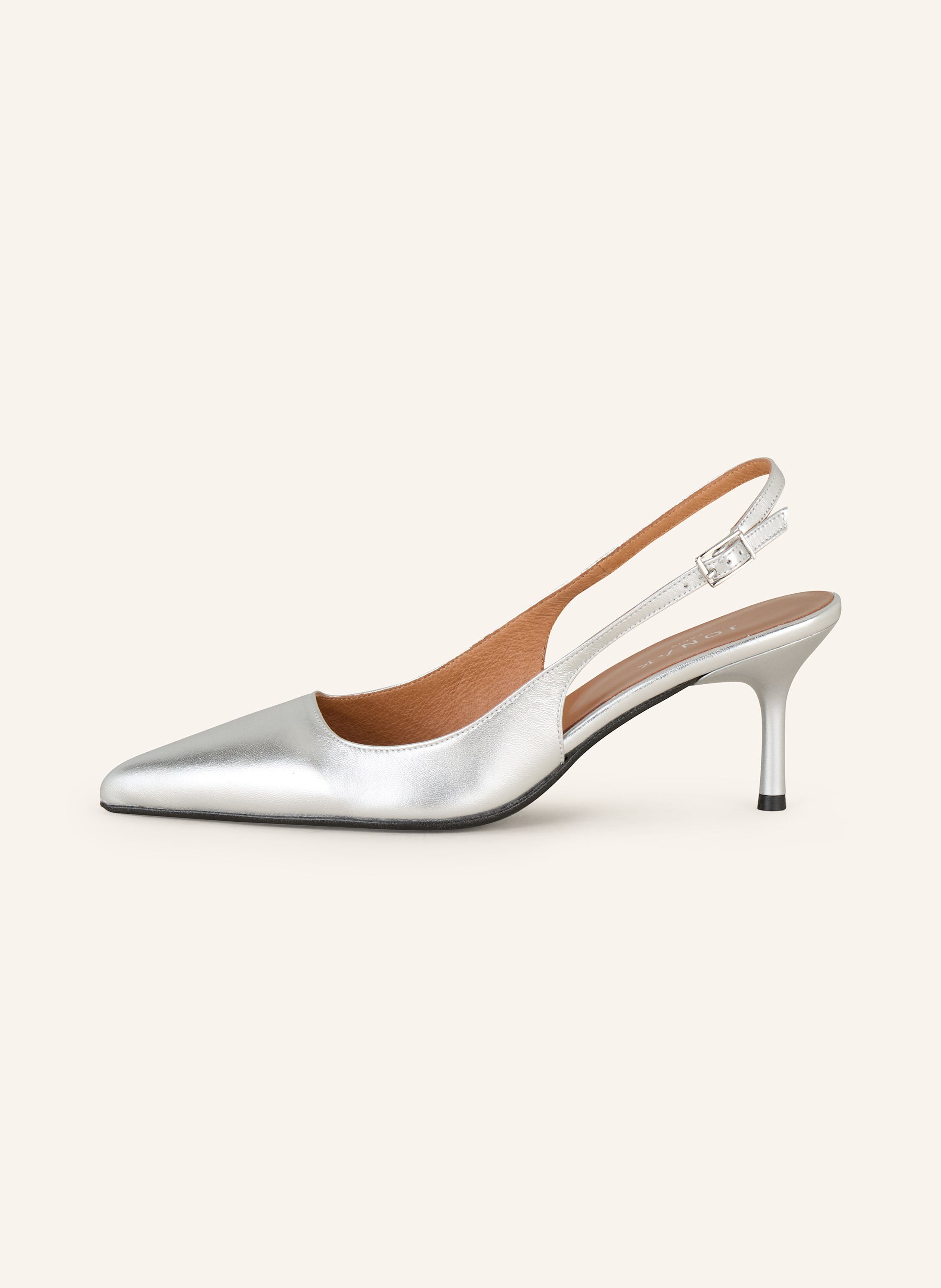 Thumbnail - Jonak Slingpumps Diamantus silber