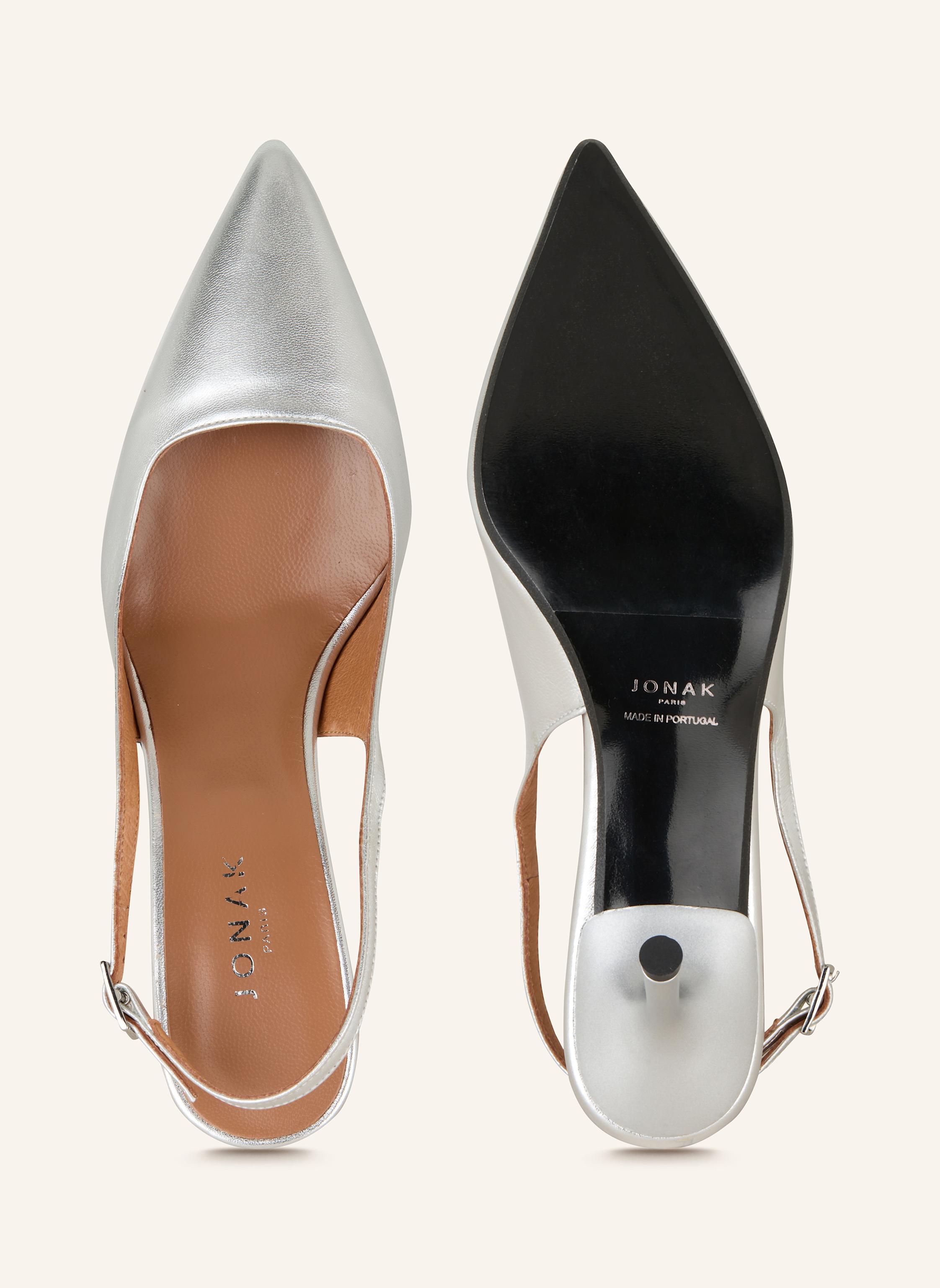 Thumbnail - Jonak Slingpumps Diamantus silber