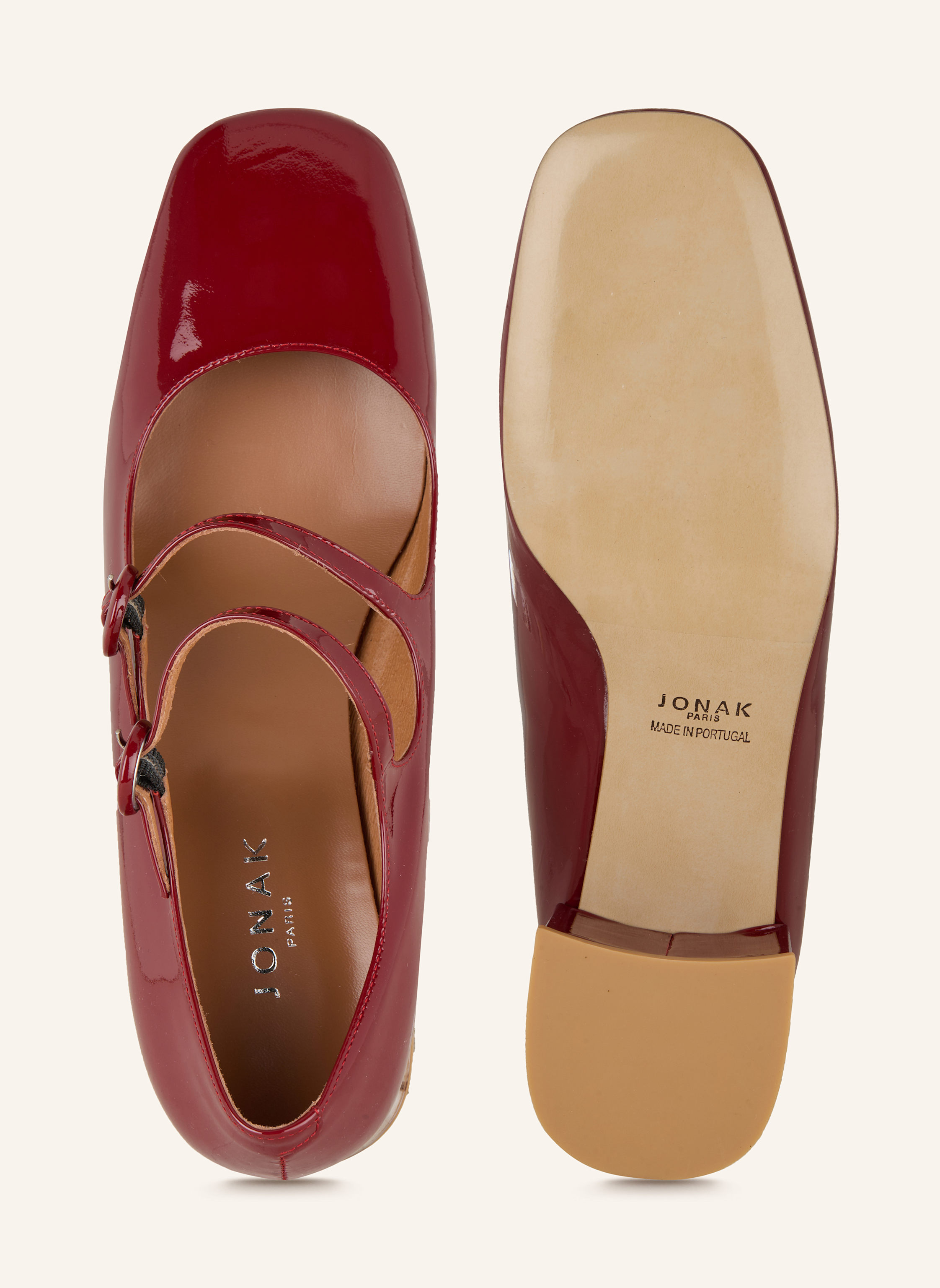 Thumbnail - Jonak Mary-Jane-Pumps Delou rot