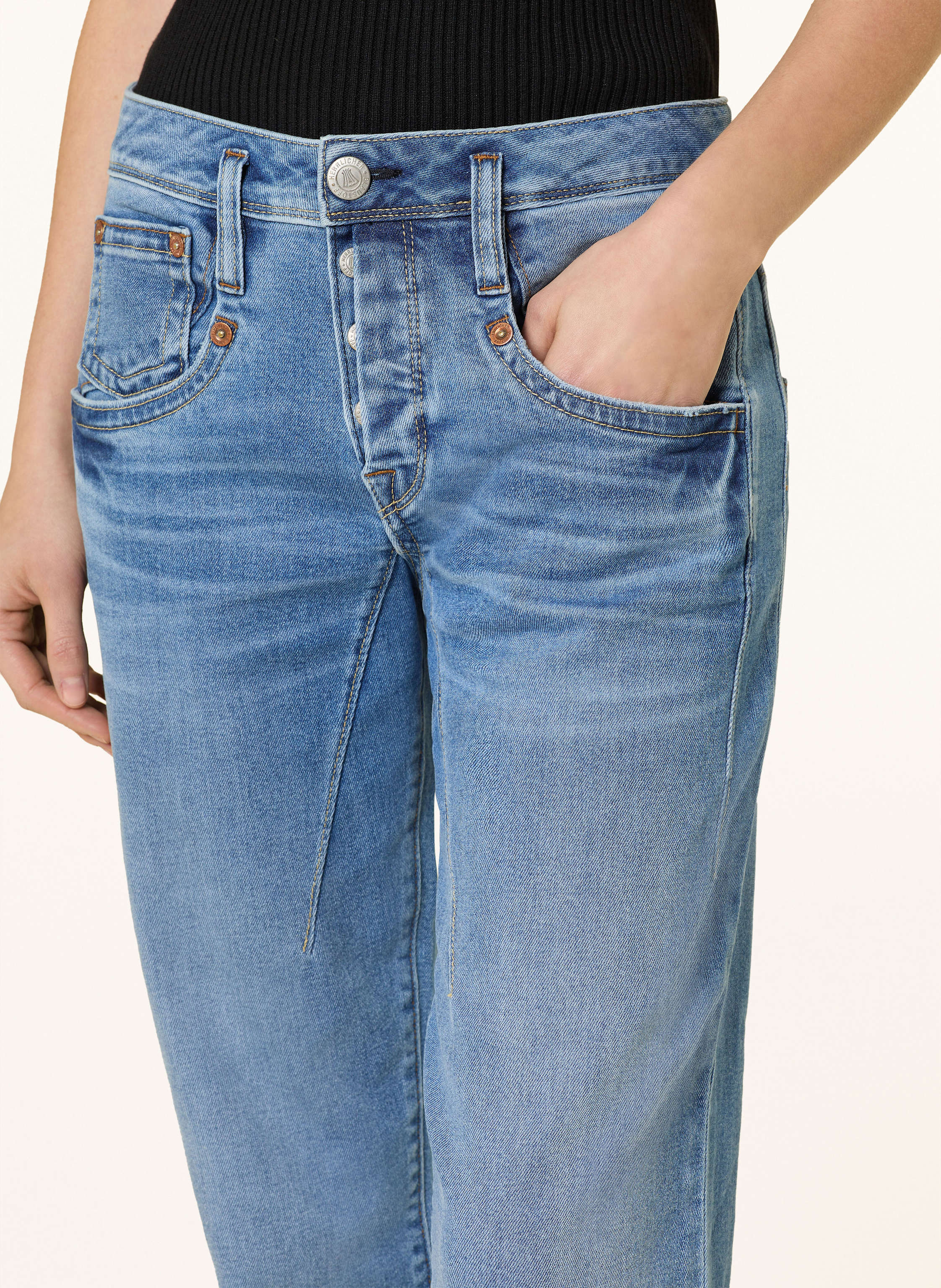 Thumbnail - Herrlicher Jeans Shyra blau