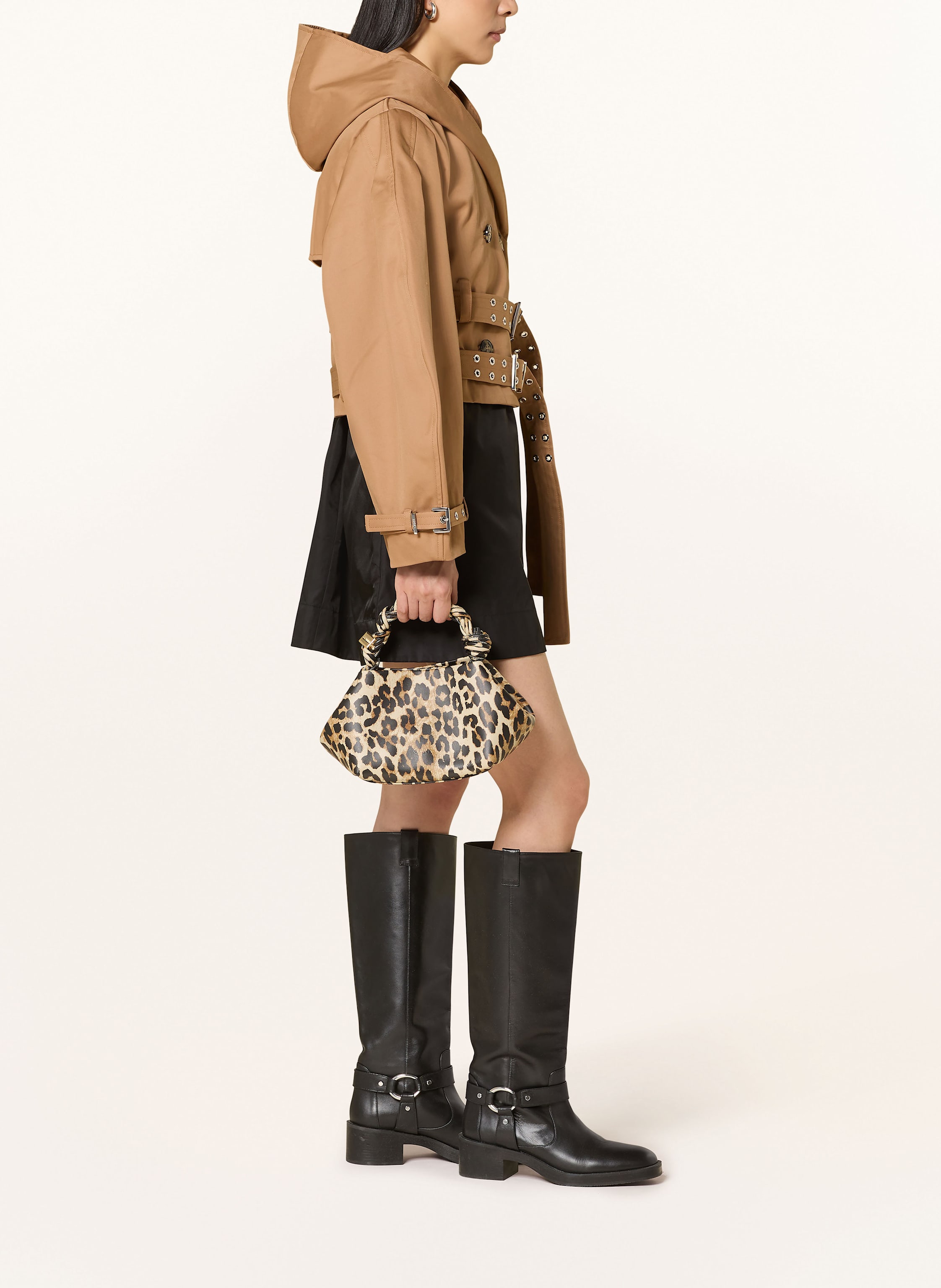 Thumbnail - Ganni Jacke braun