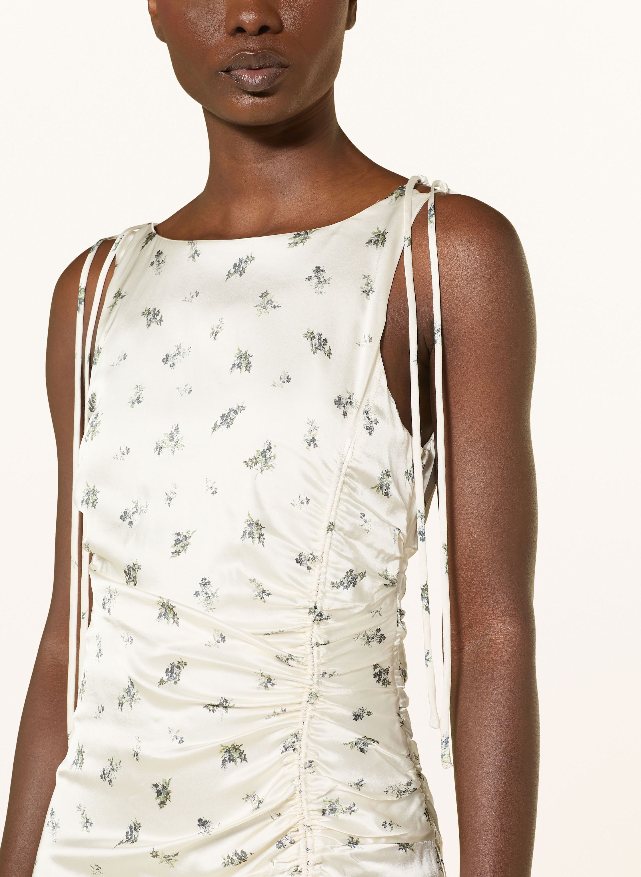 Thumbnail - Ganni Satinkleid weiss