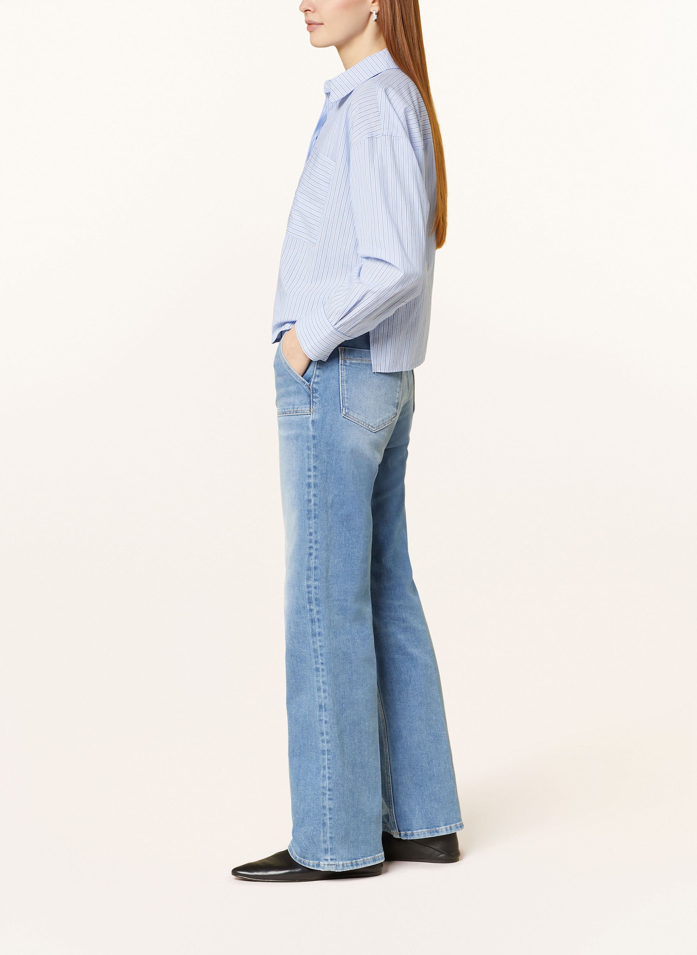 Thumbnail - Someday Jeans Carie Utility blau