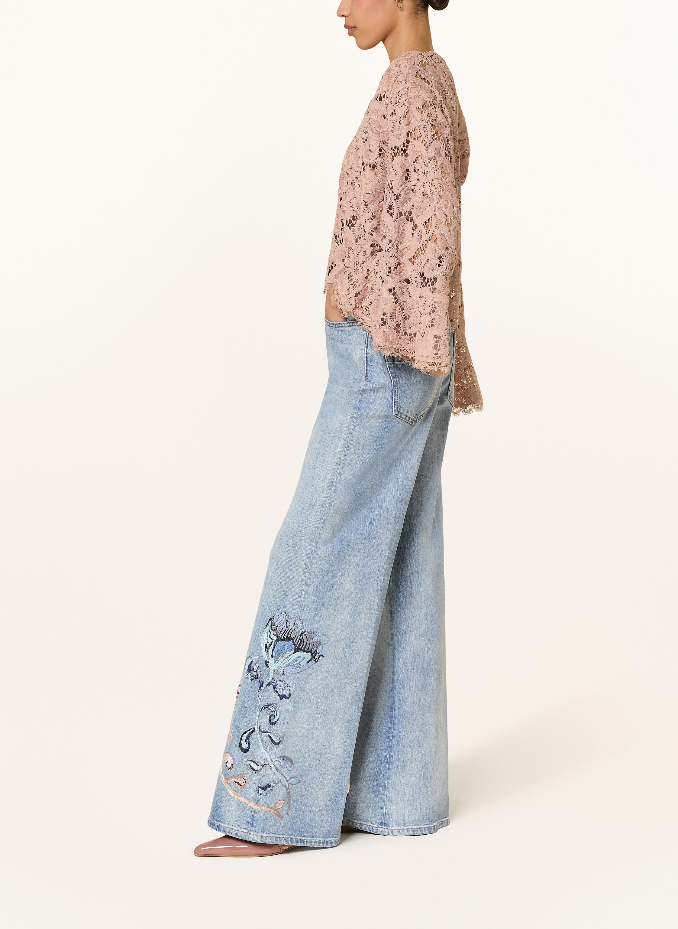 Thumbnail - Dorothee Schumacher Flared Jeans Denim Love blau