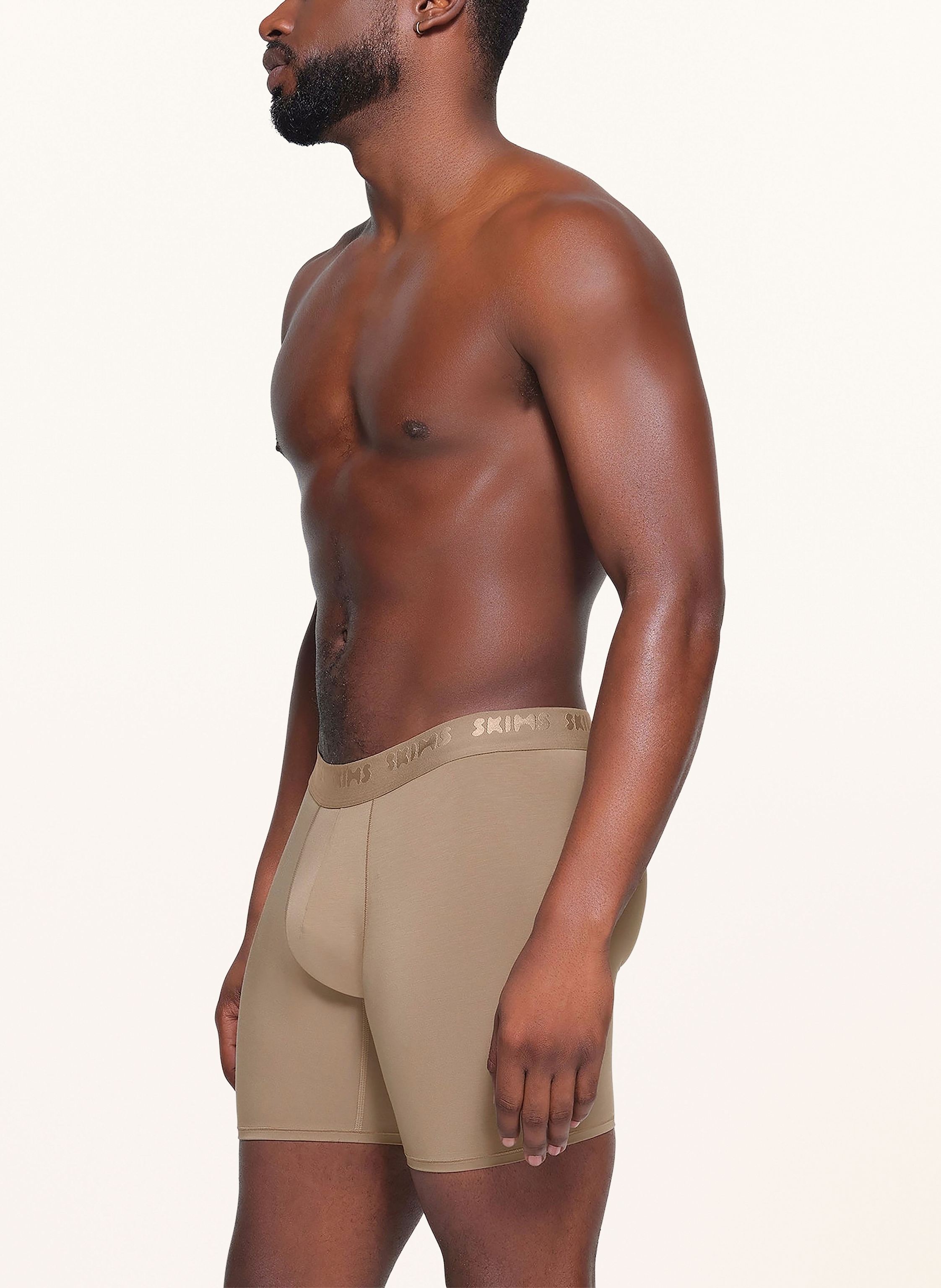 Thumbnail - Skims 3er-Pack Boxershorts Skims Stretch braun