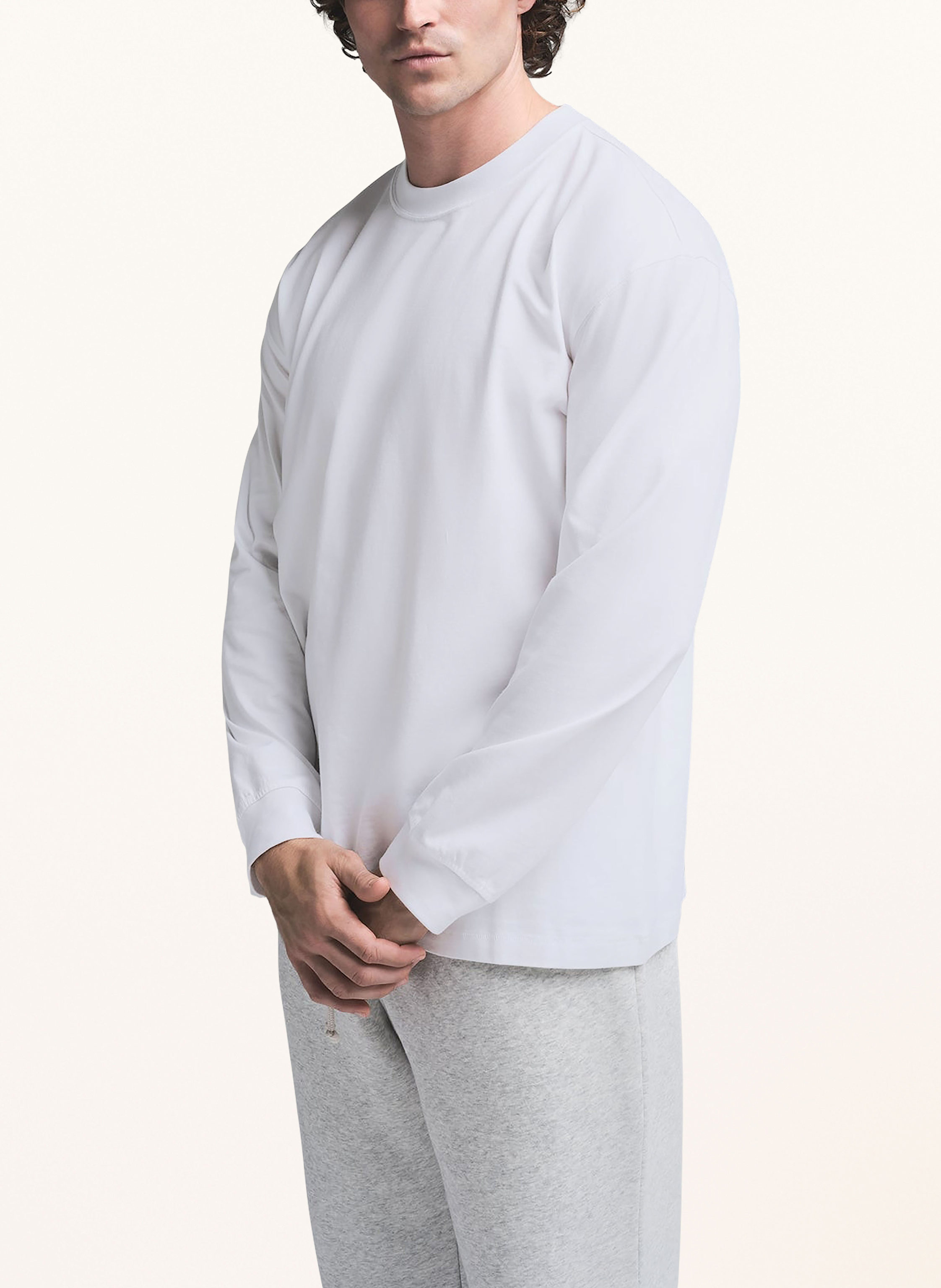 Thumbnail - Skims Lounge-Shirt Heavyweight Cotton weiss