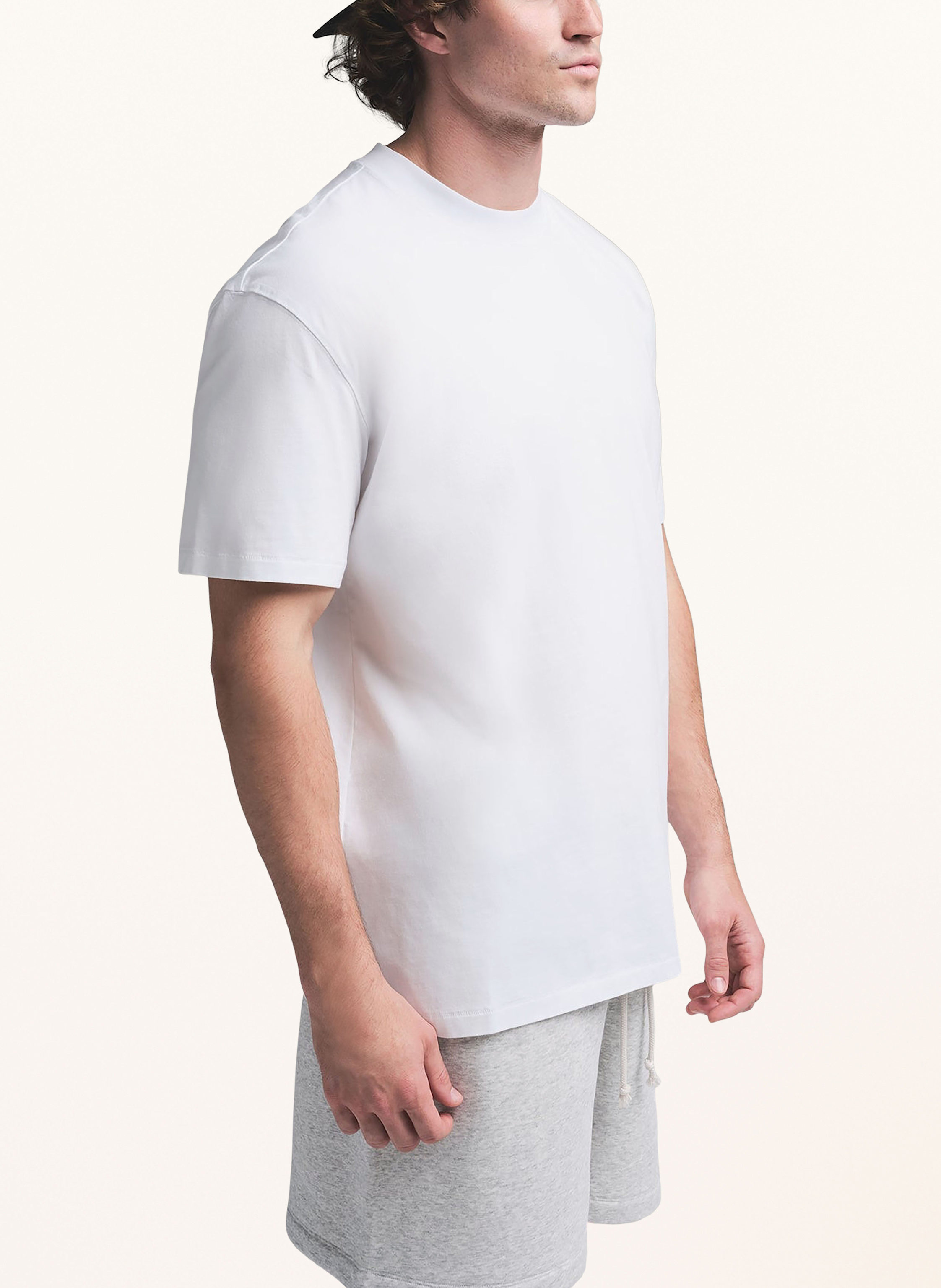 Thumbnail - Skims Lounge-Shirt Heavyweight Cotton weiss