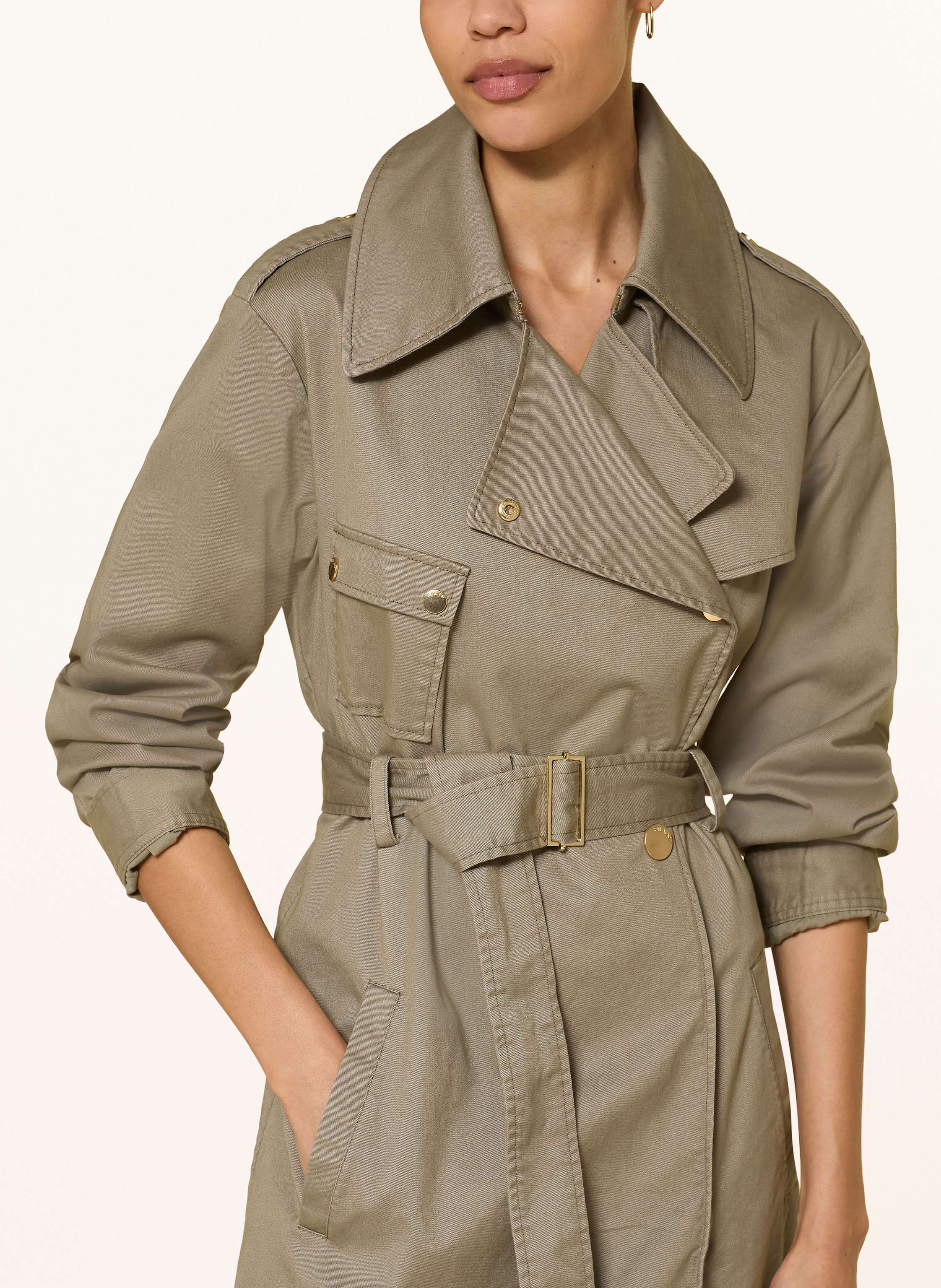 Thumbnail - Riani Jeans-Trenchcoat gruen