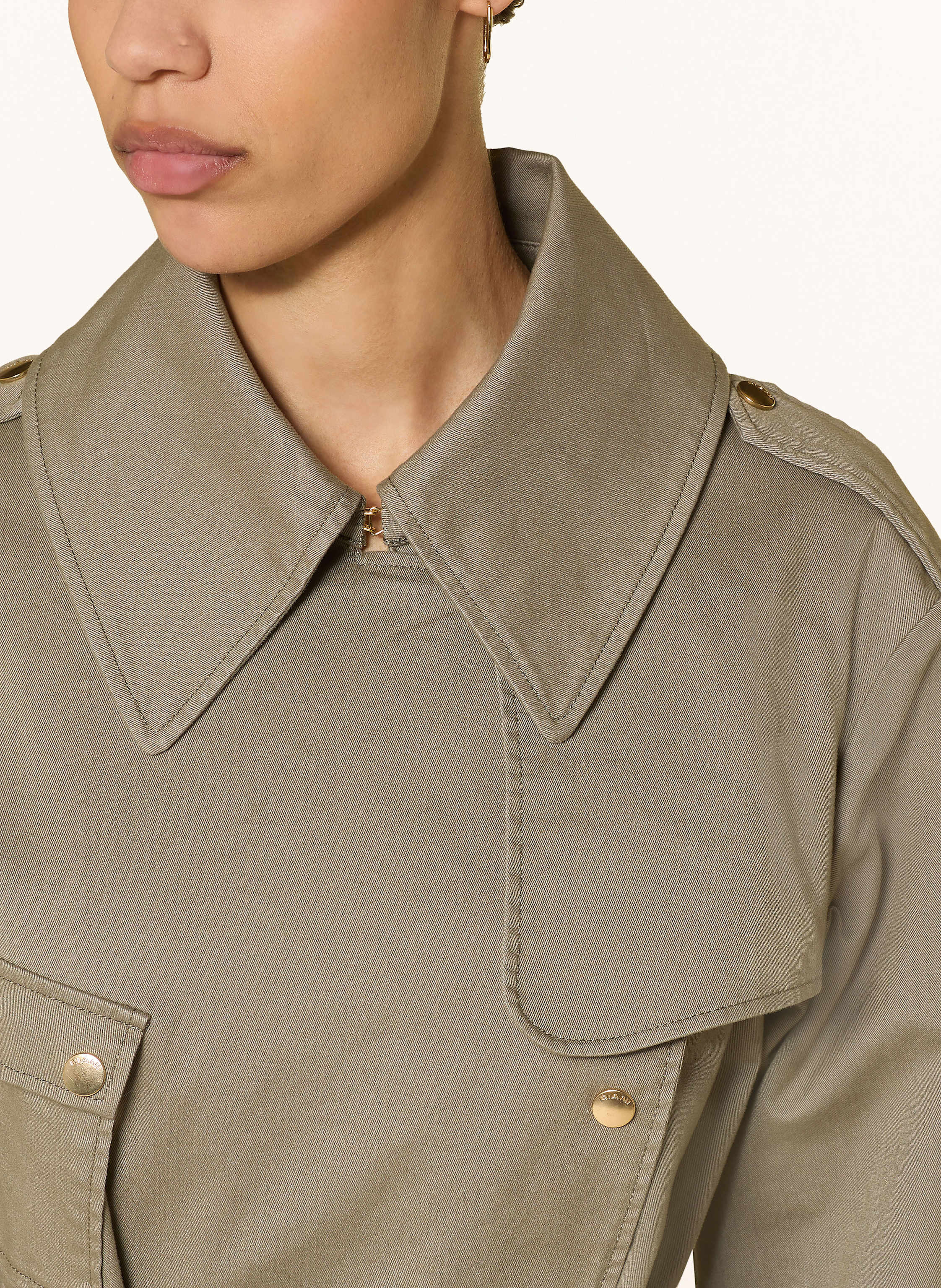 Thumbnail - Riani Jeans-Trenchcoat gruen