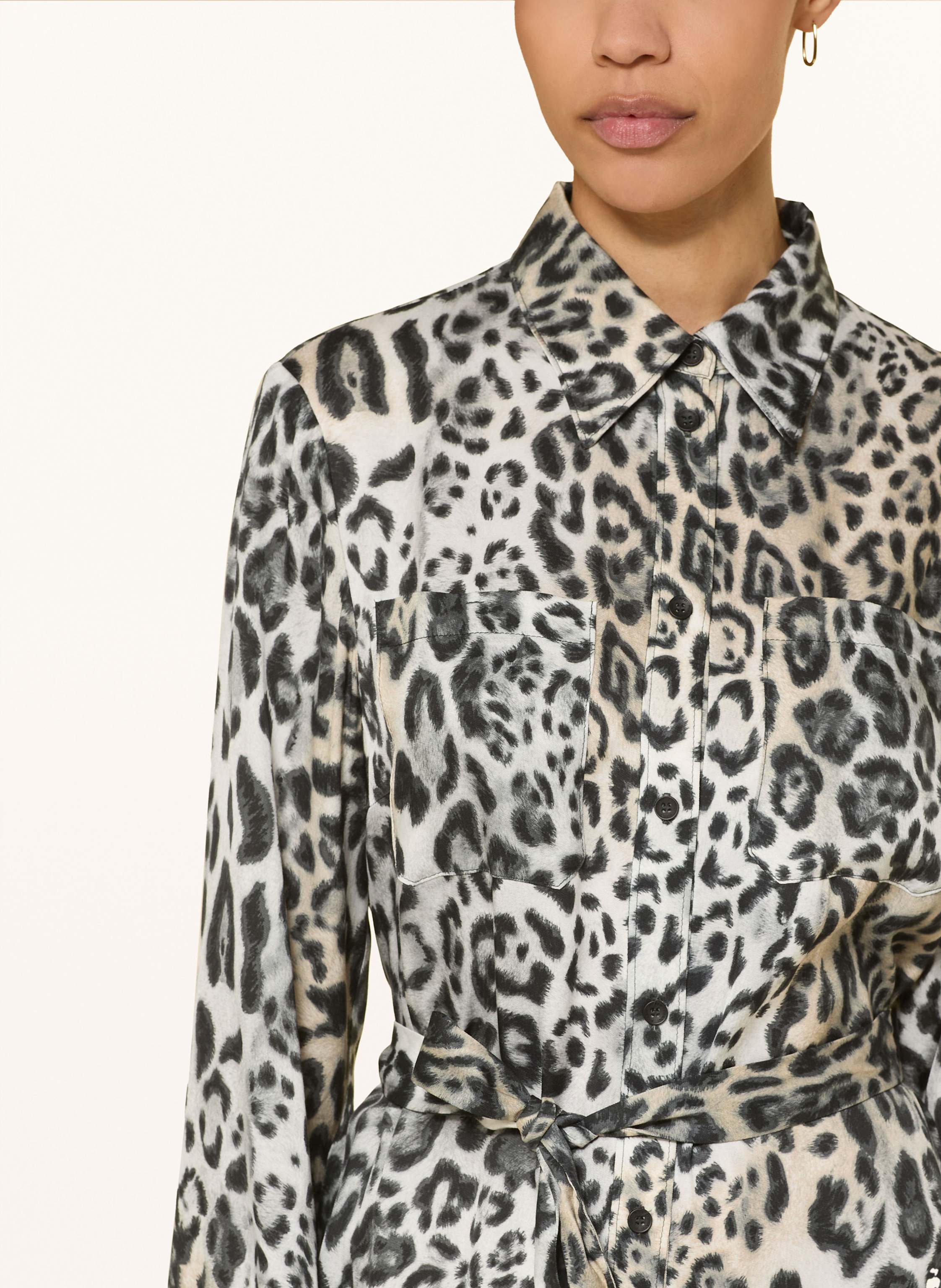 Thumbnail - Riani Hemdblusenkleid beige