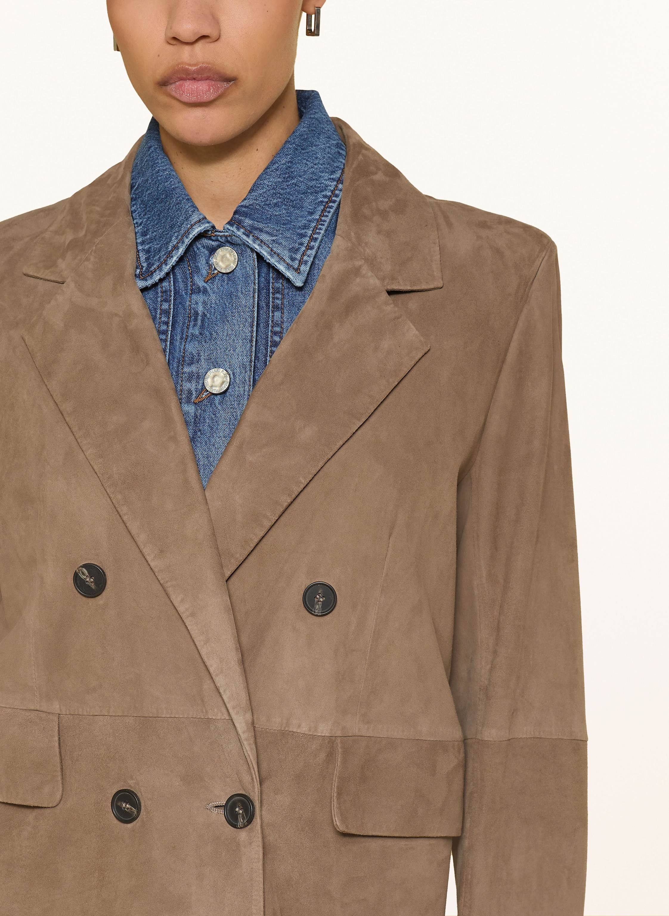 Thumbnail - Riani Ledermantel beige