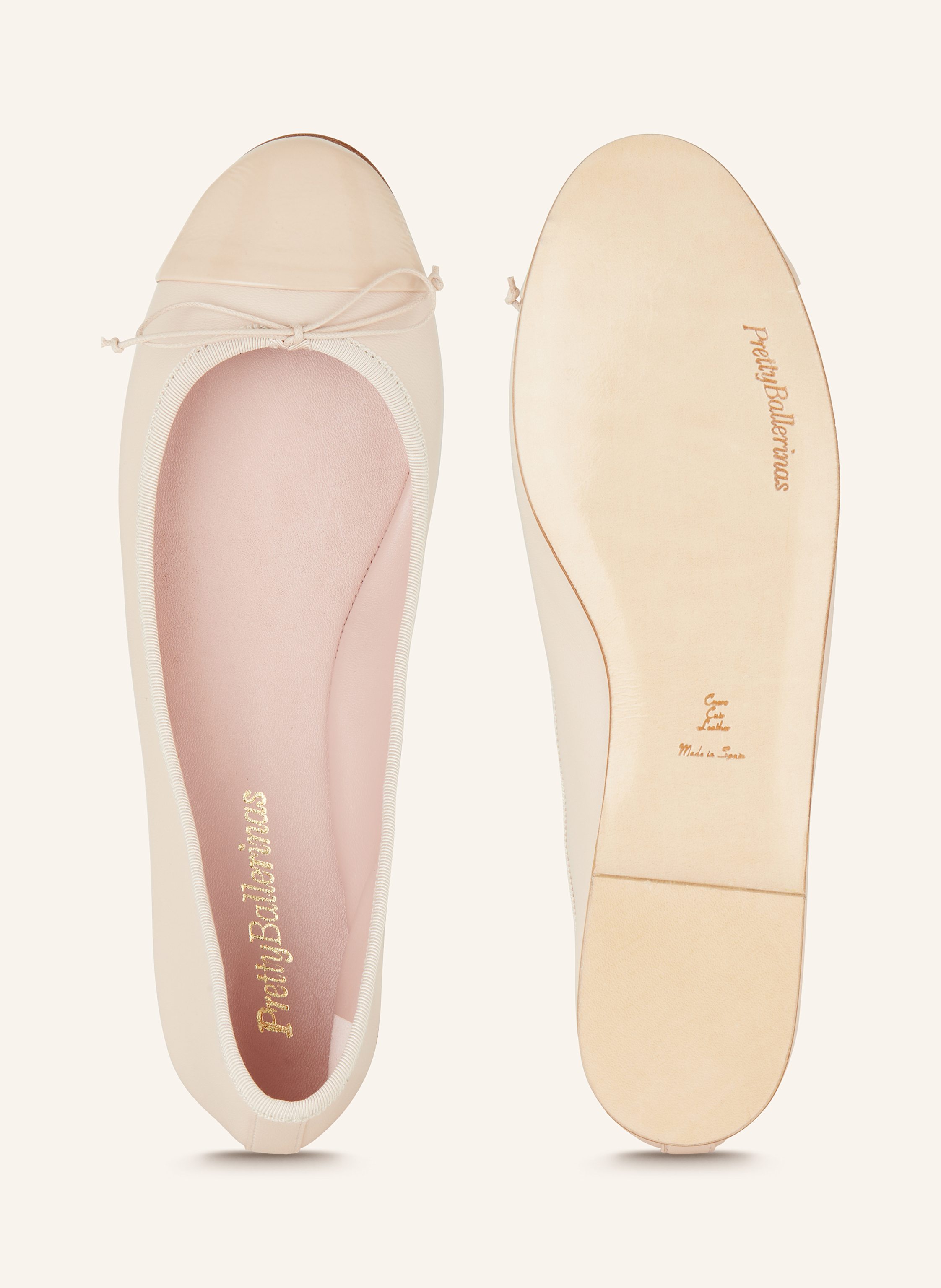 Thumbnail - Pretty Ballerinas Ballerinas Gloss Coton beige