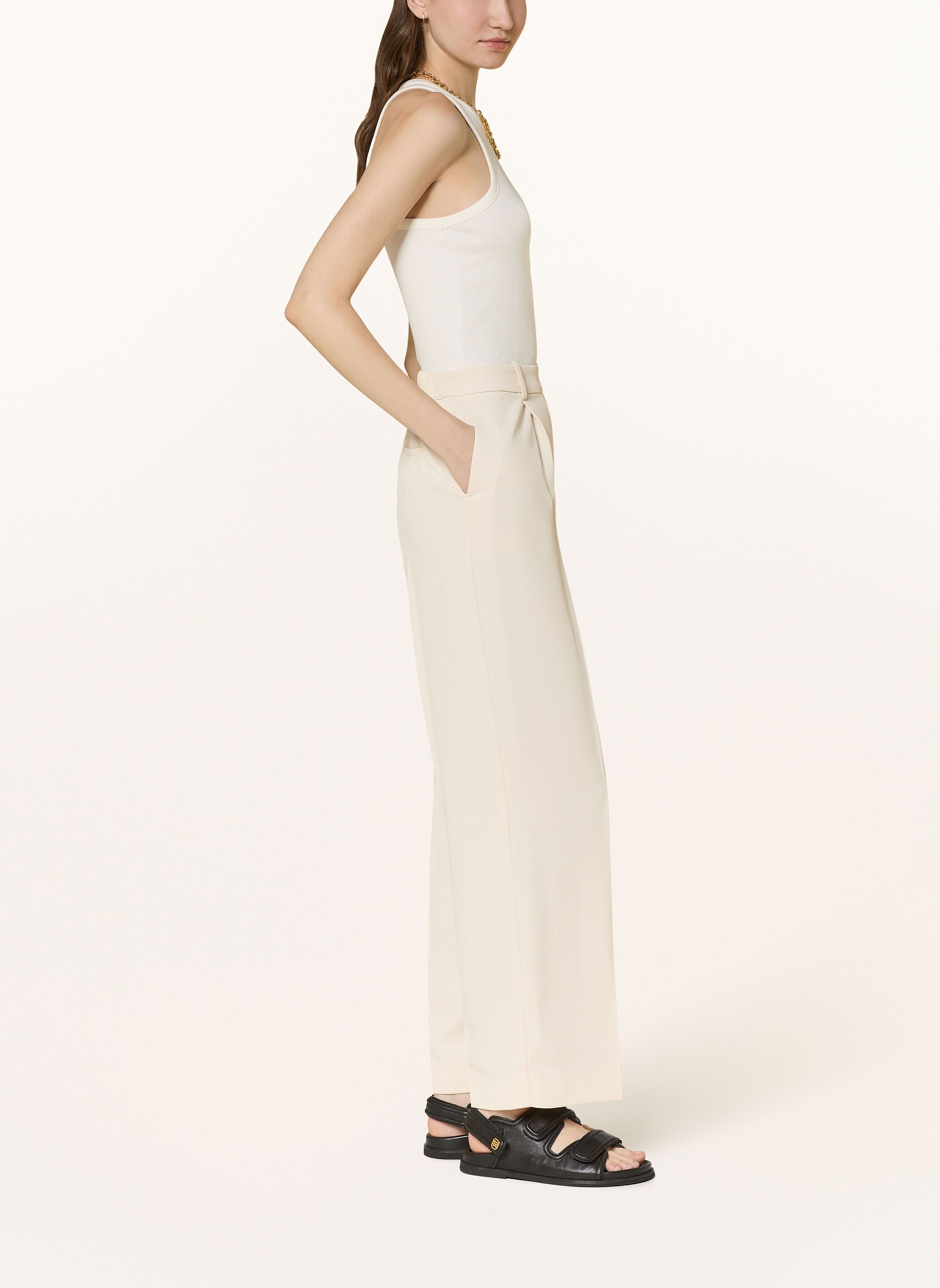Thumbnail - Reiss Marlenehose Eden weiss