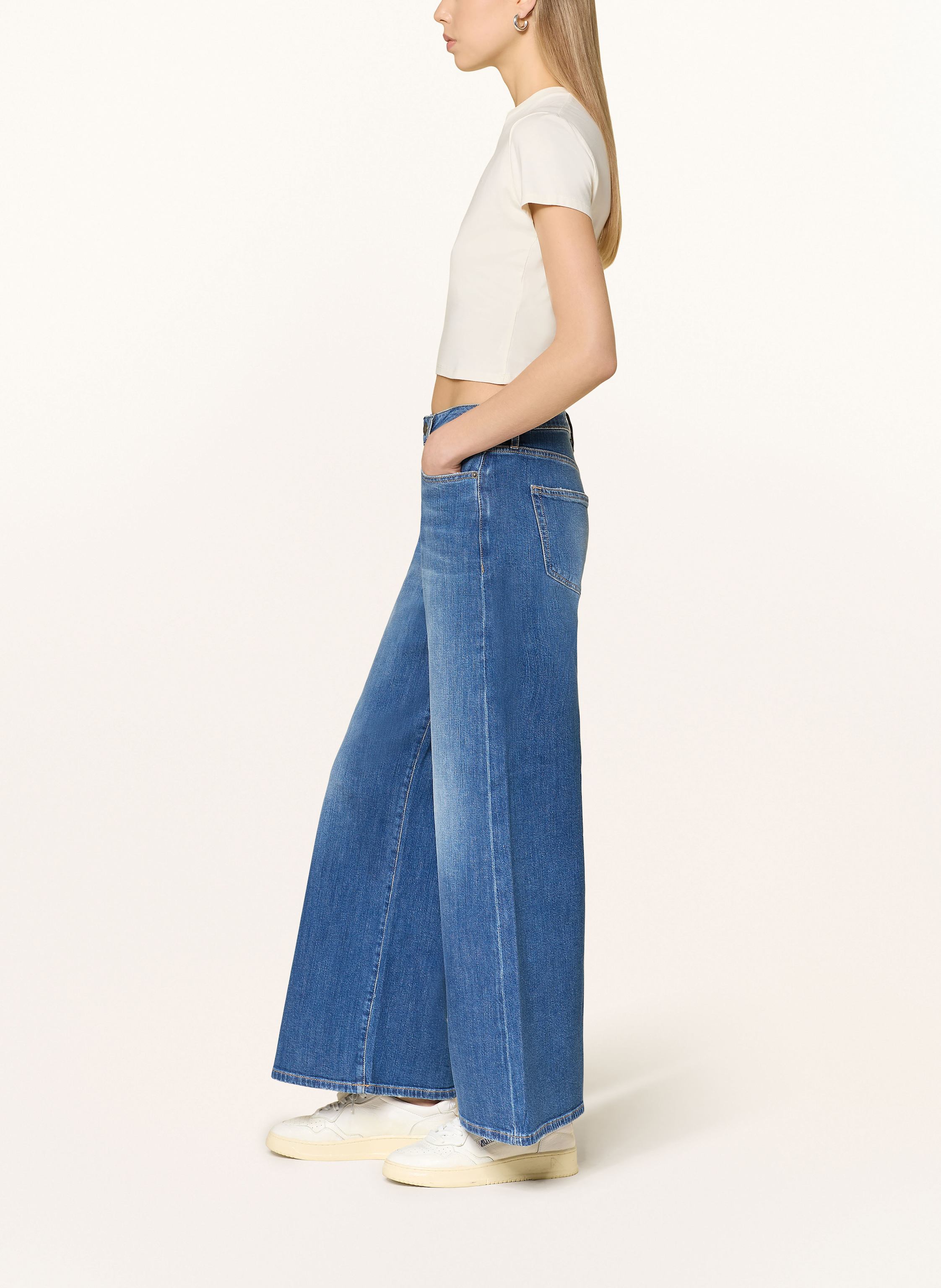 Thumbnail - Guess Jeans Wide Leg Jeans blau
