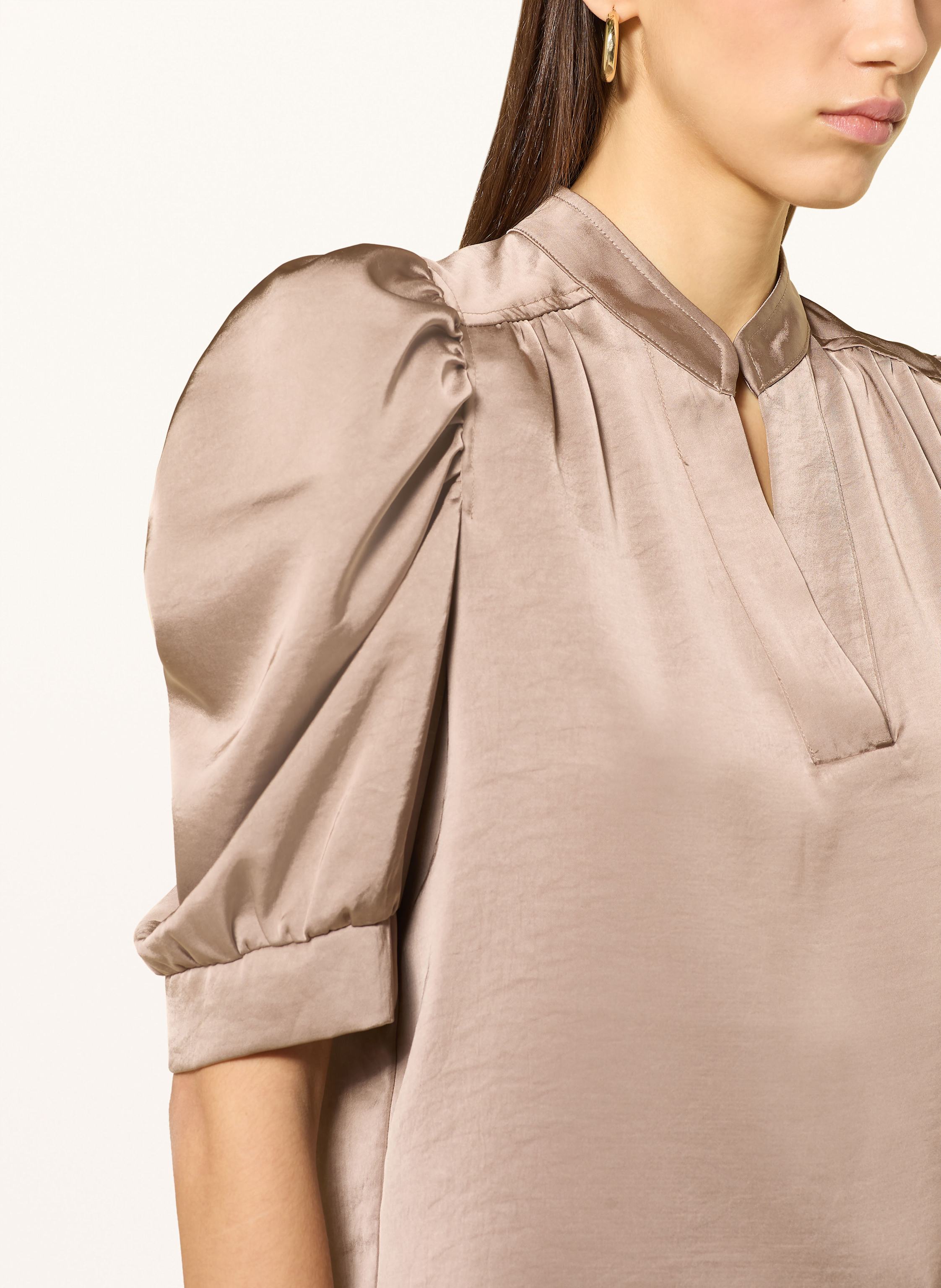 Thumbnail - Neo Noir Blusenshirt Roella Aus Satin beige