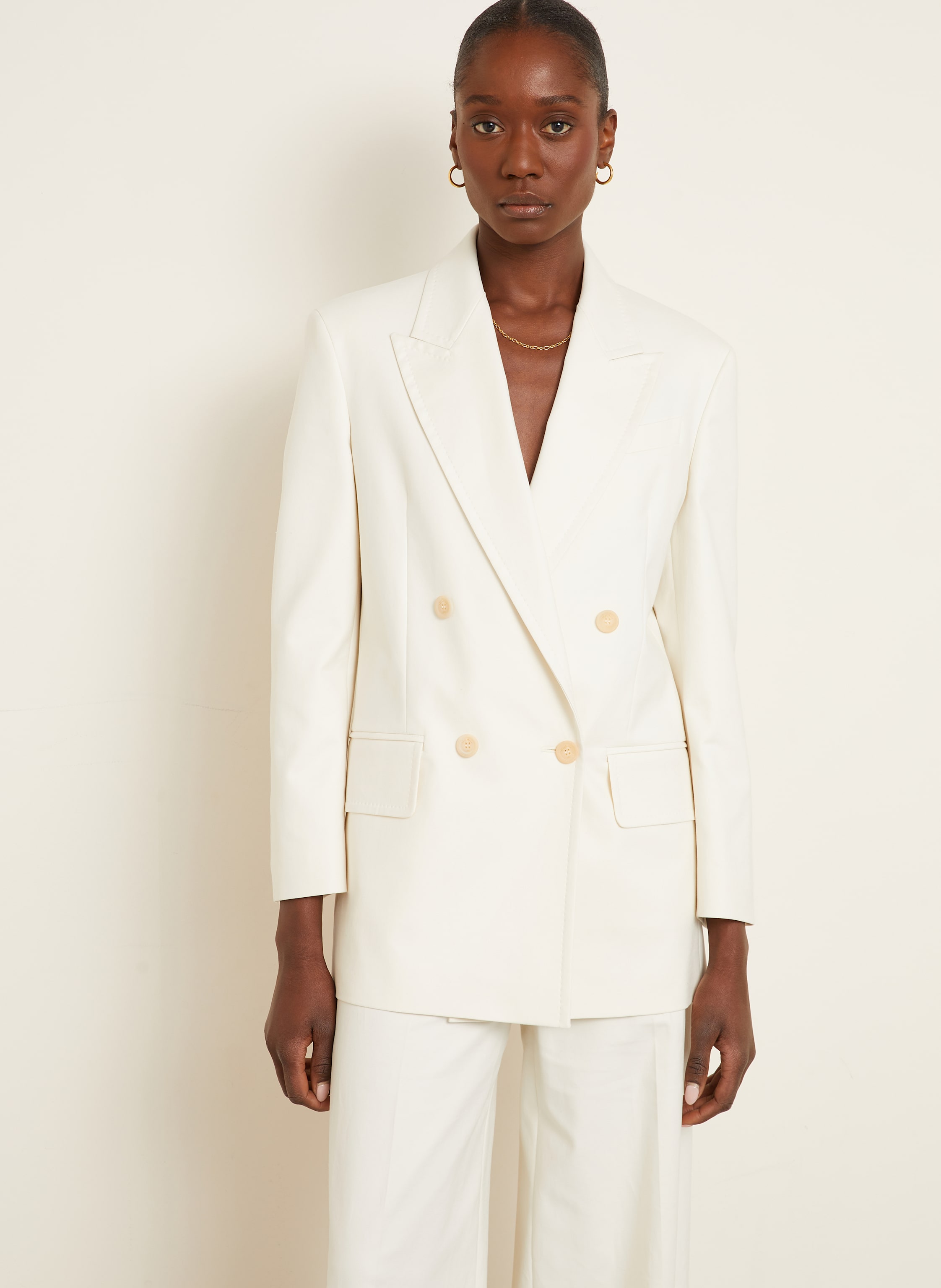 Thumbnail - Max Mara Blazer Suez weiss