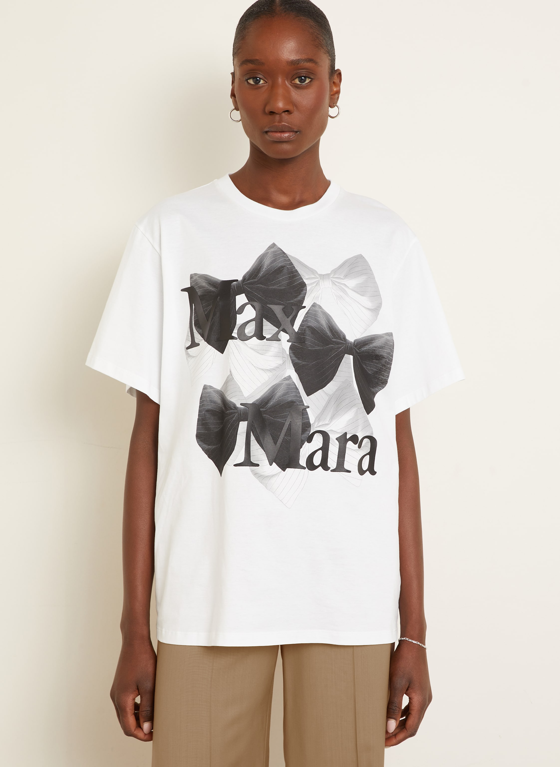 Thumbnail - Max Mara T-Shirt Sequoia weiss