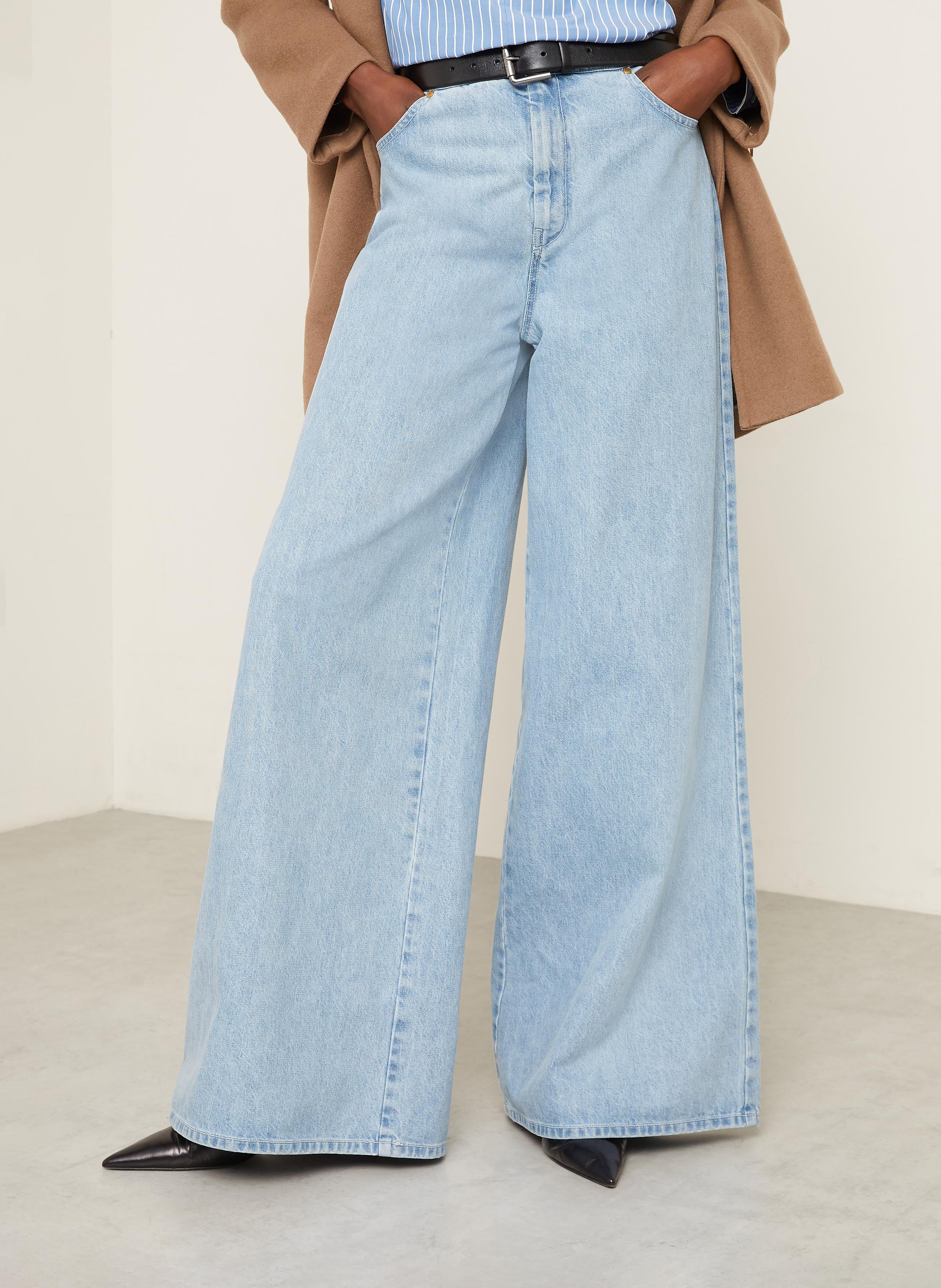 Thumbnail - Max Mara Straight Jeans Affari blau