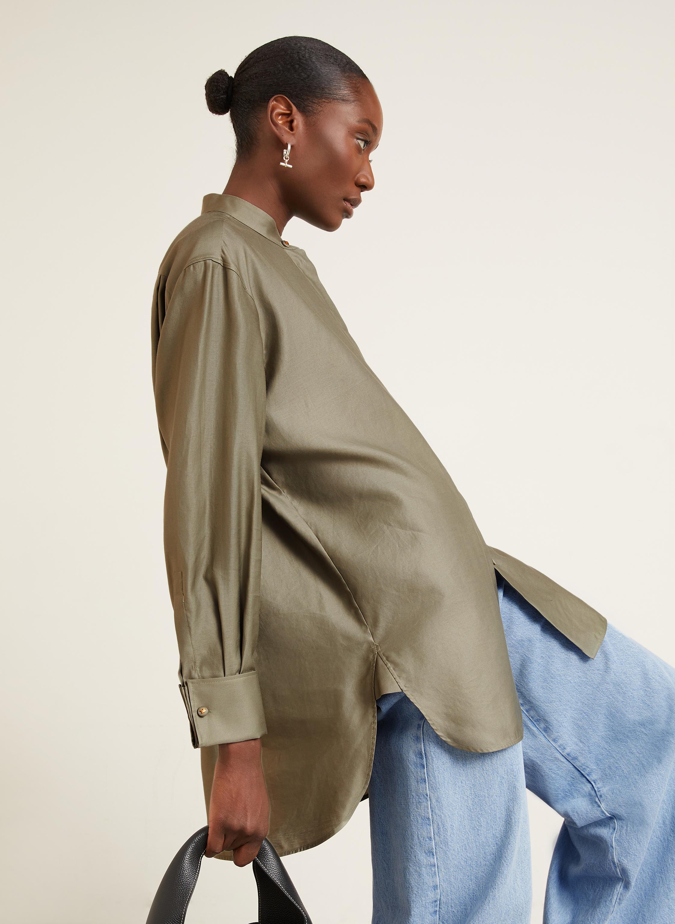 Thumbnail - Max Mara Hemdbluse Anta gruen