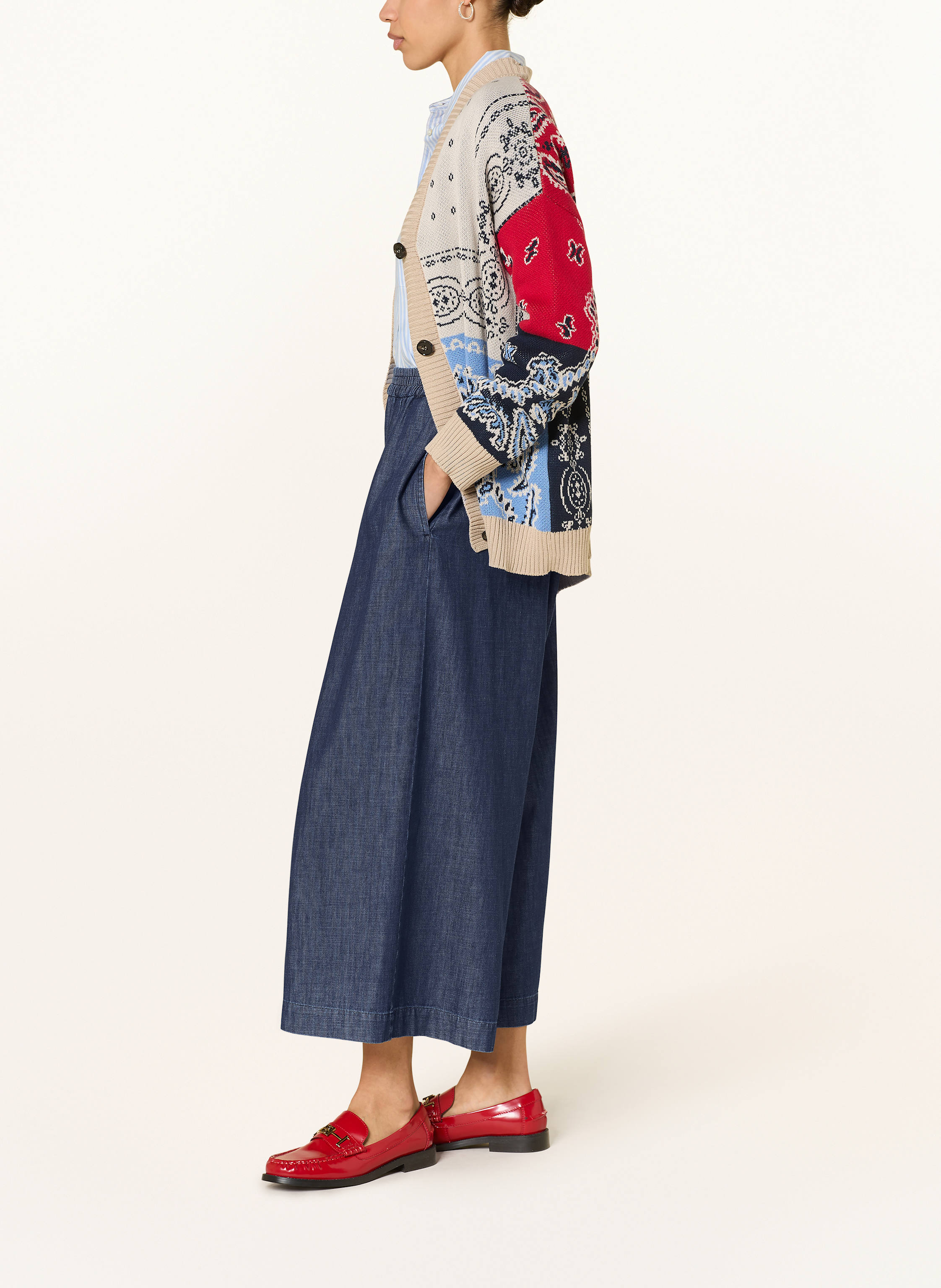 Thumbnail - Weekend Max Mara Jeans-Culotte Lubiana blau