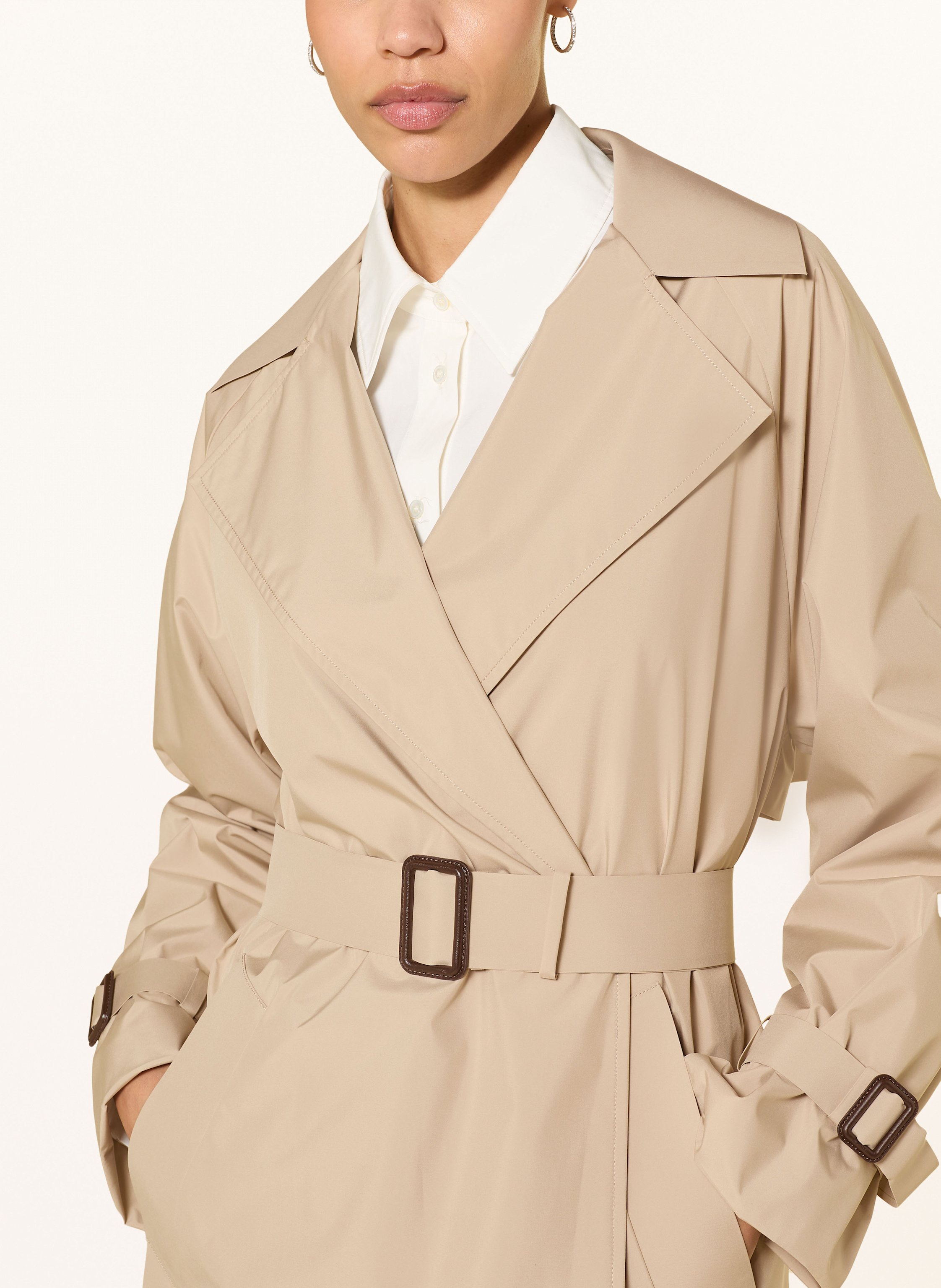 Thumbnail - Weekend Max Mara Trenchcoat Fatto beige