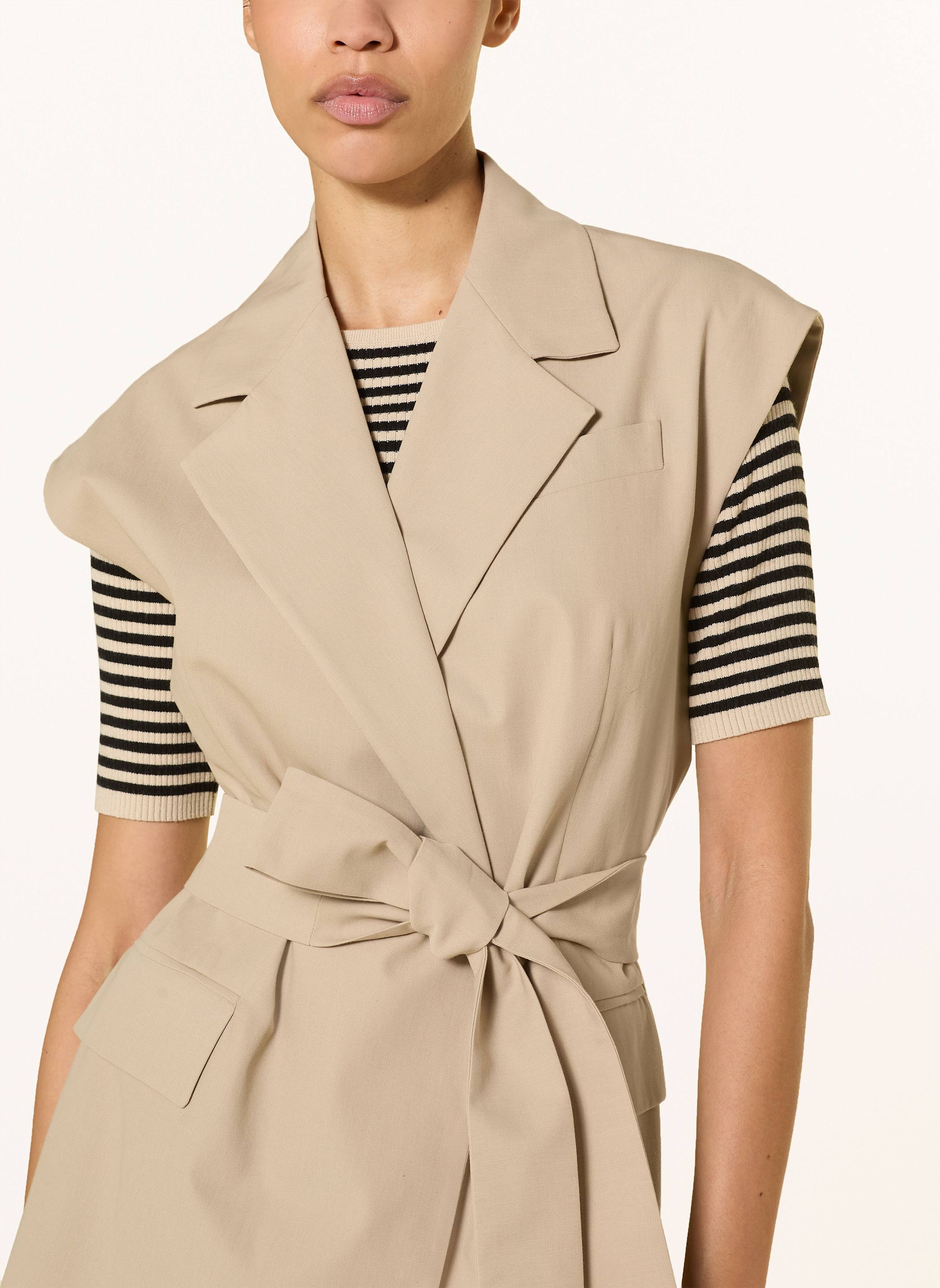 Thumbnail - Weekend Max Mara Blazerweste Detroit beige