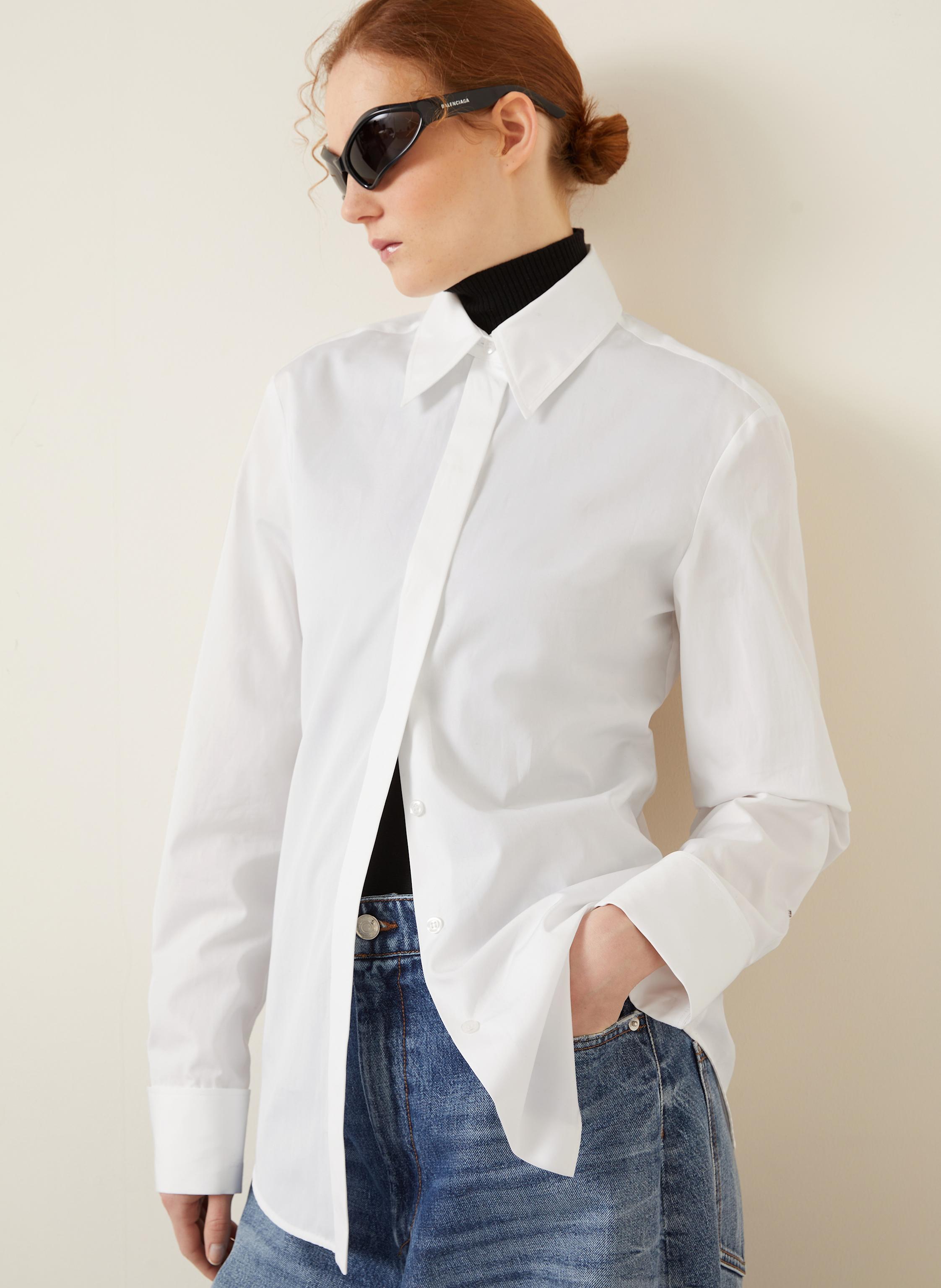 Thumbnail - Sportmax Hemdbluse Oste weiss