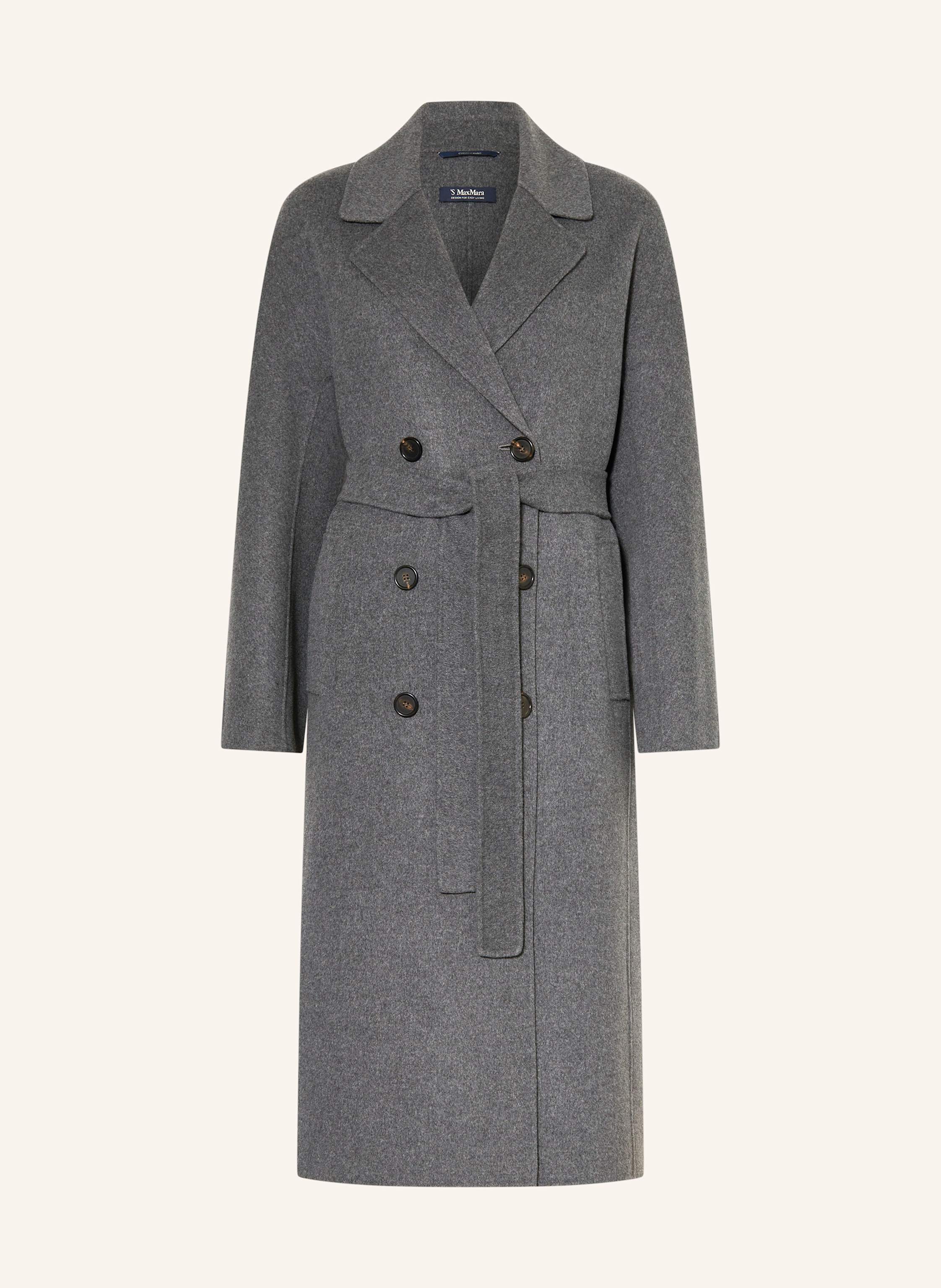 コート S Max Mara 'Caban' coat S Max Mara Caban coat PAUL in dark gray