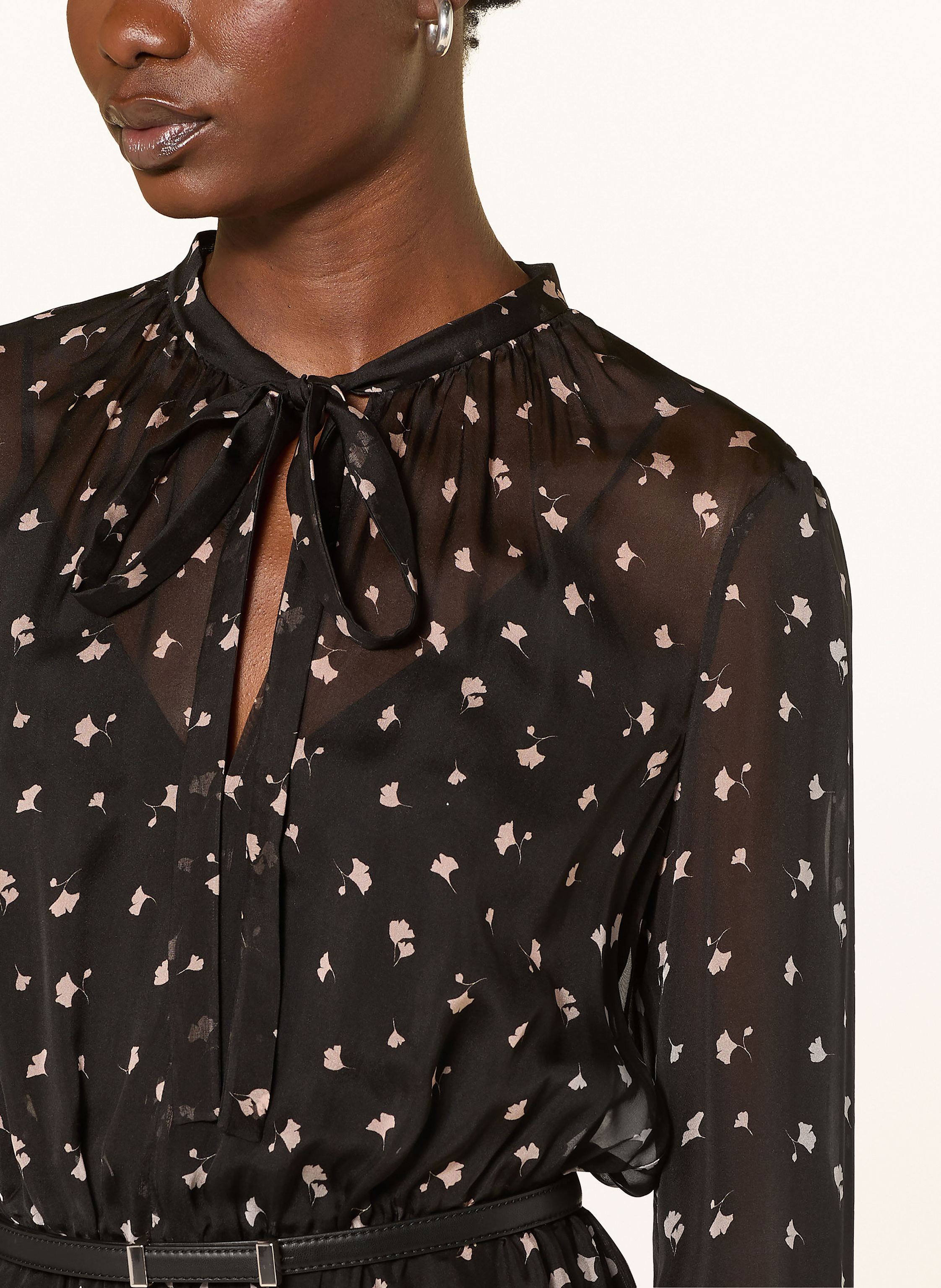 Thumbnail - Max Mara Studio Seidenkleid Klenia schwarz