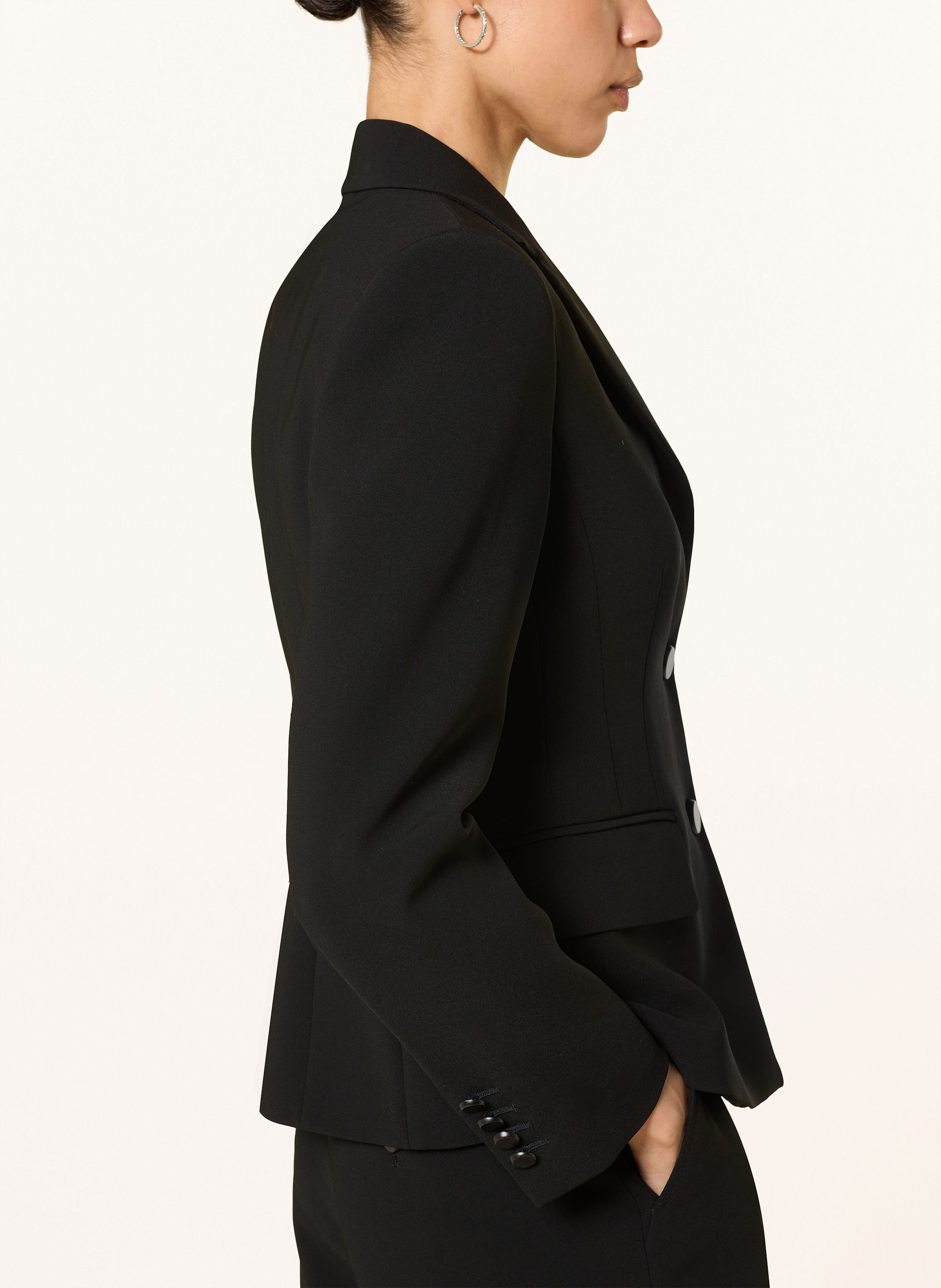 Thumbnail - Max Mara Studio Blazer Colibri schwarz