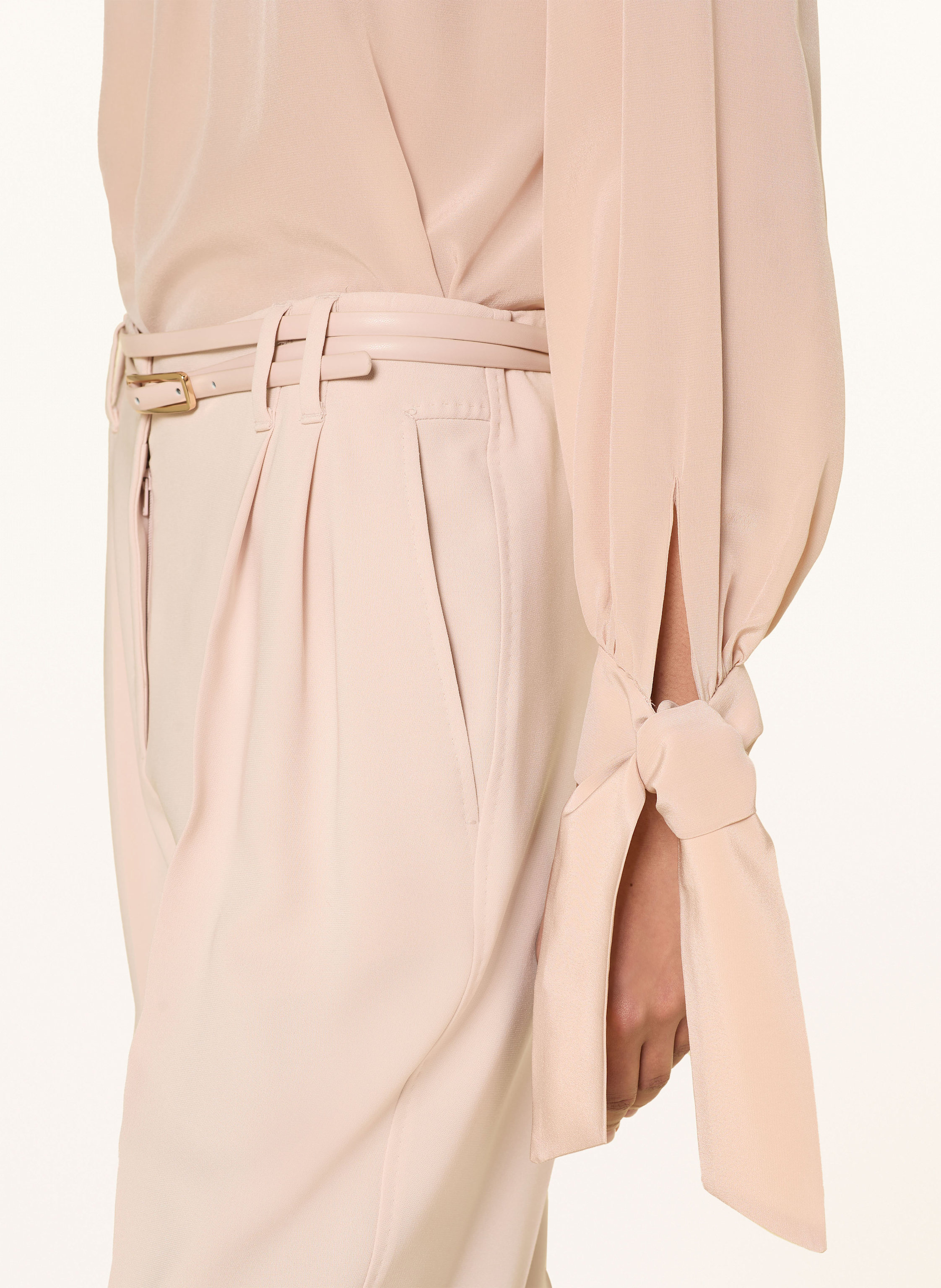 Thumbnail - Max Mara Studio Blusenshirt Edotto Aus Seide rosa