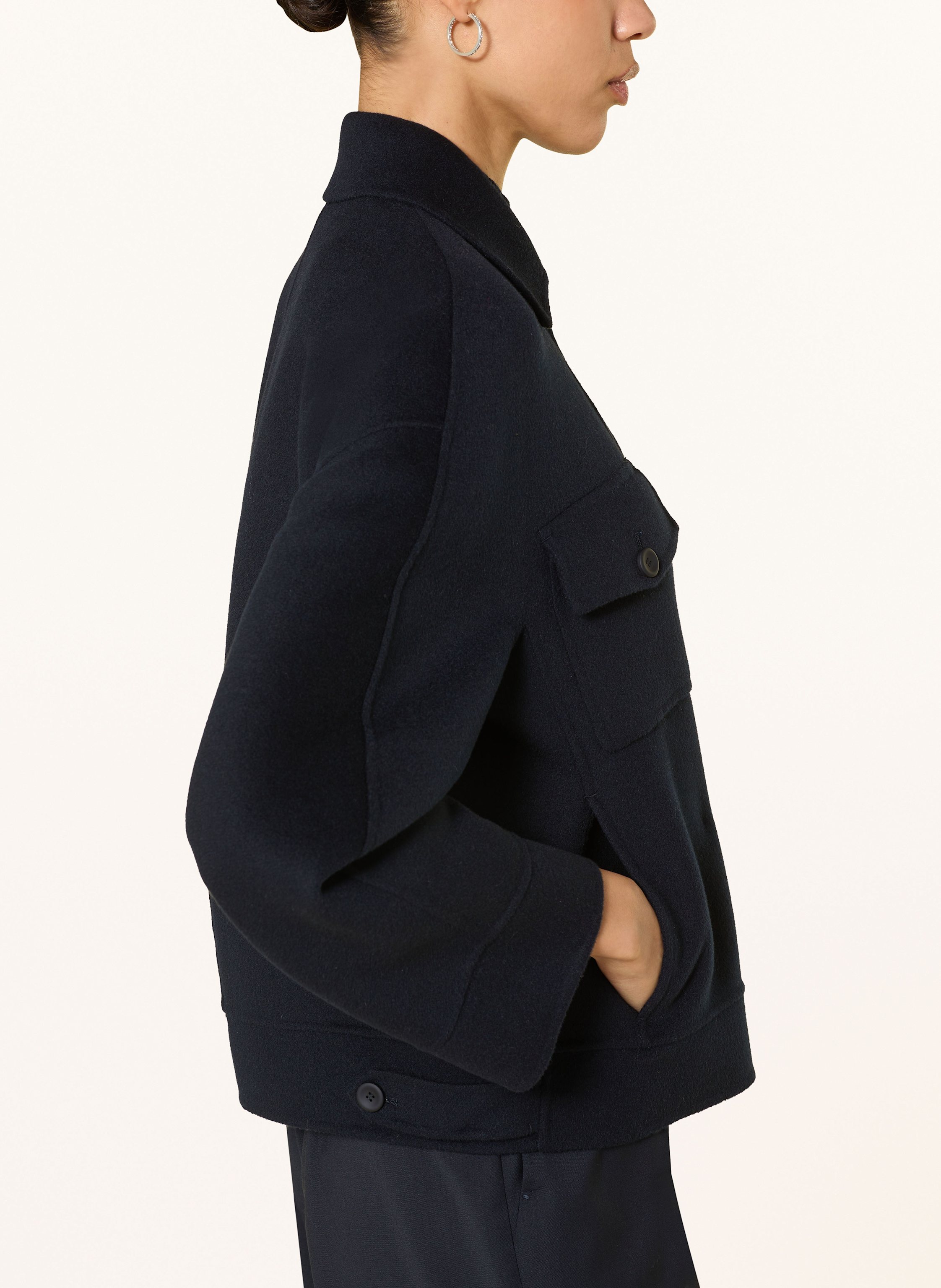 Thumbnail - Max Mara Studio Kastenjacke Fiero blau