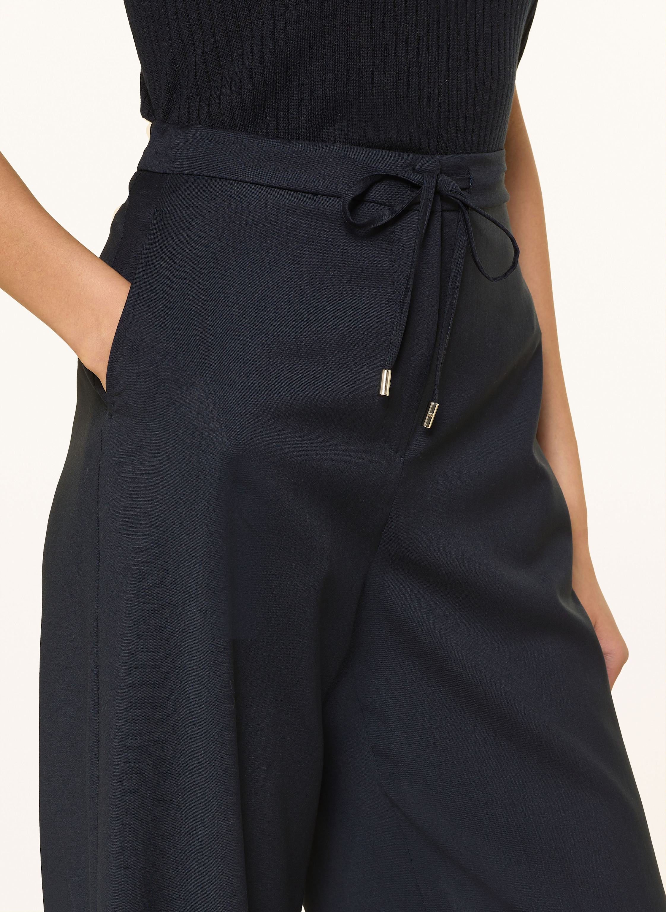 Thumbnail - Max Mara Studio Marlenehose Berard blau