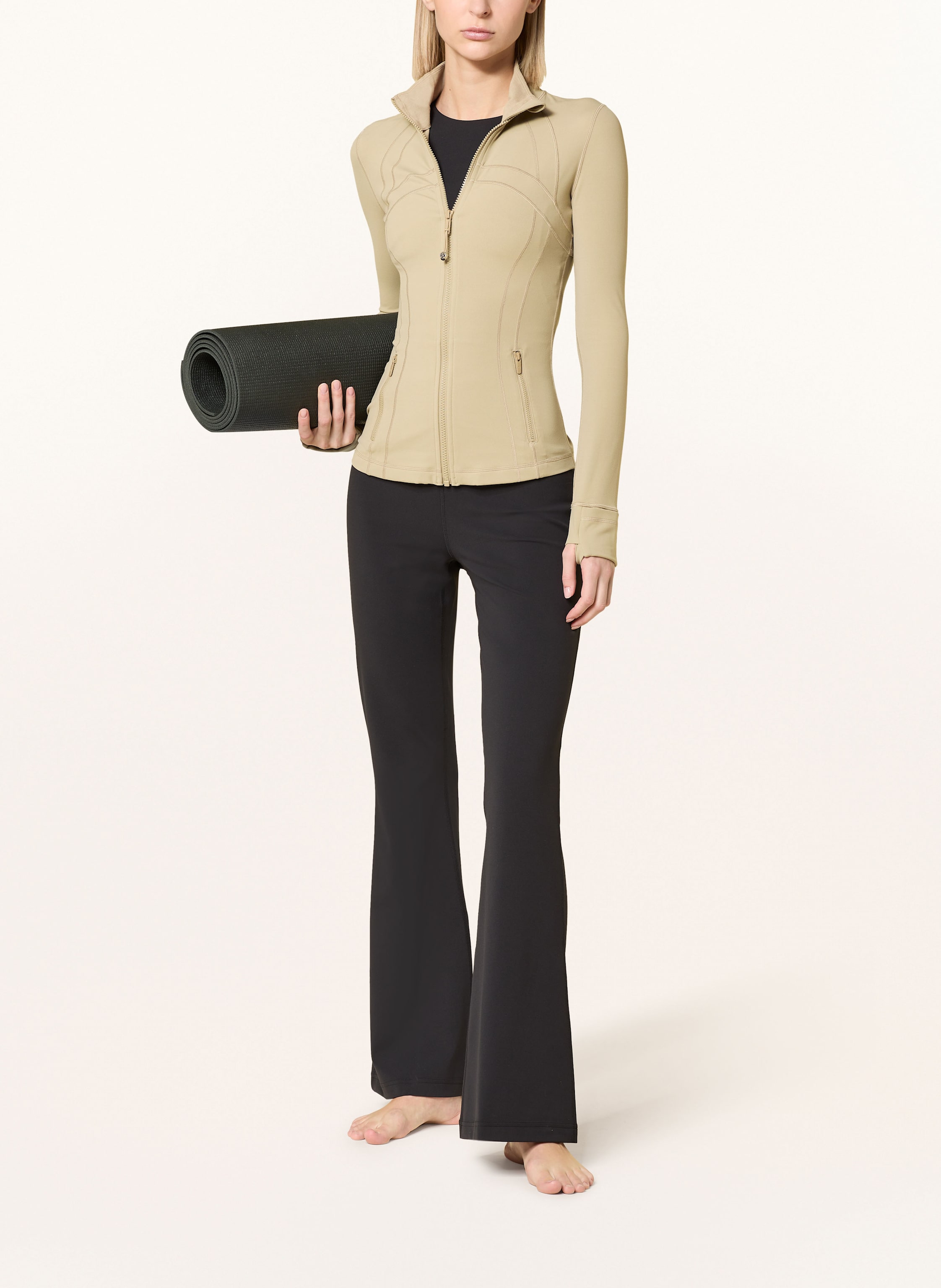 Thumbnail - Lululemon Trainingsjacke Define Nulu™ braun