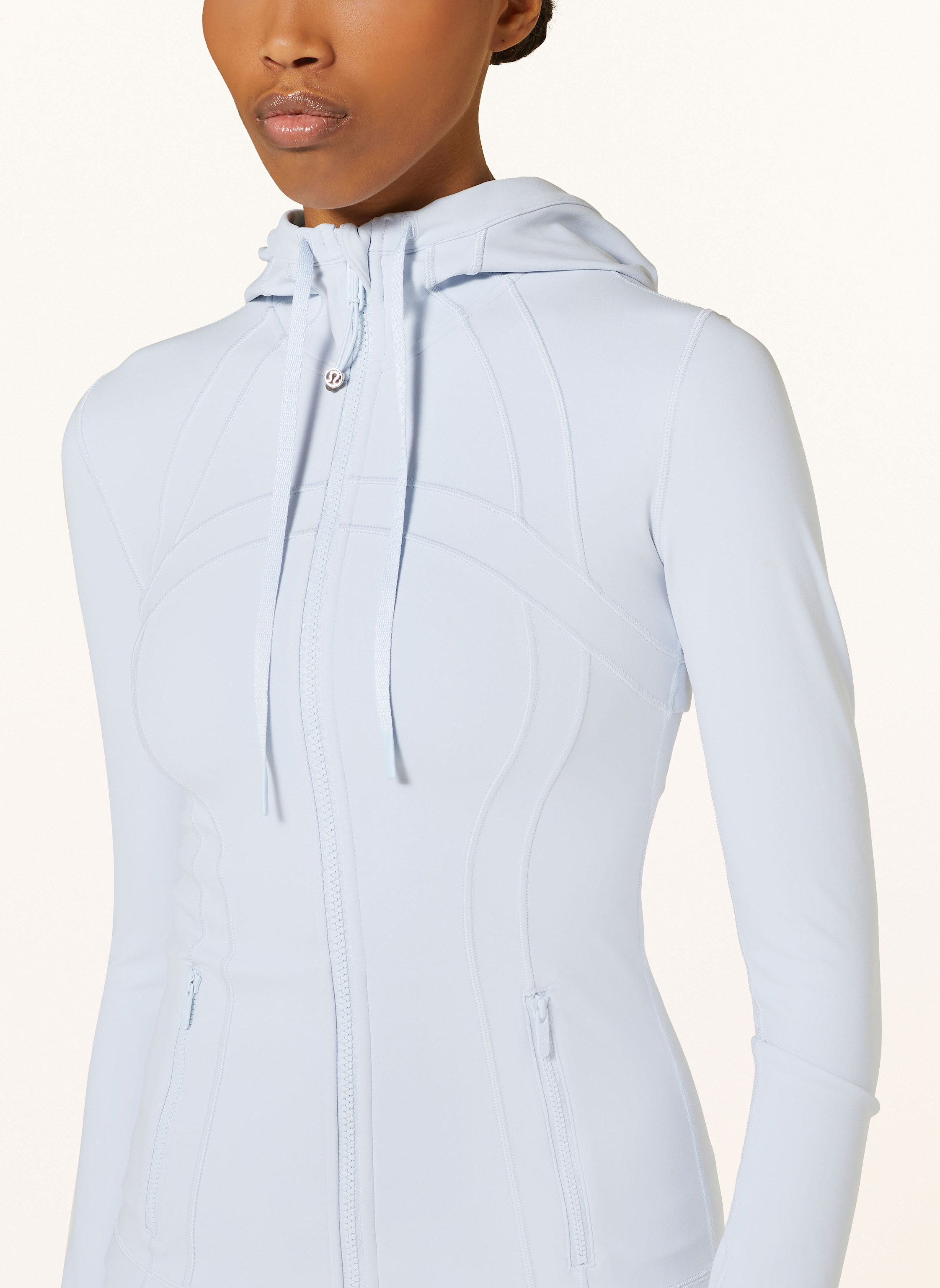 Thumbnail - Lululemon Yoga-Jacke Define Hooded blau