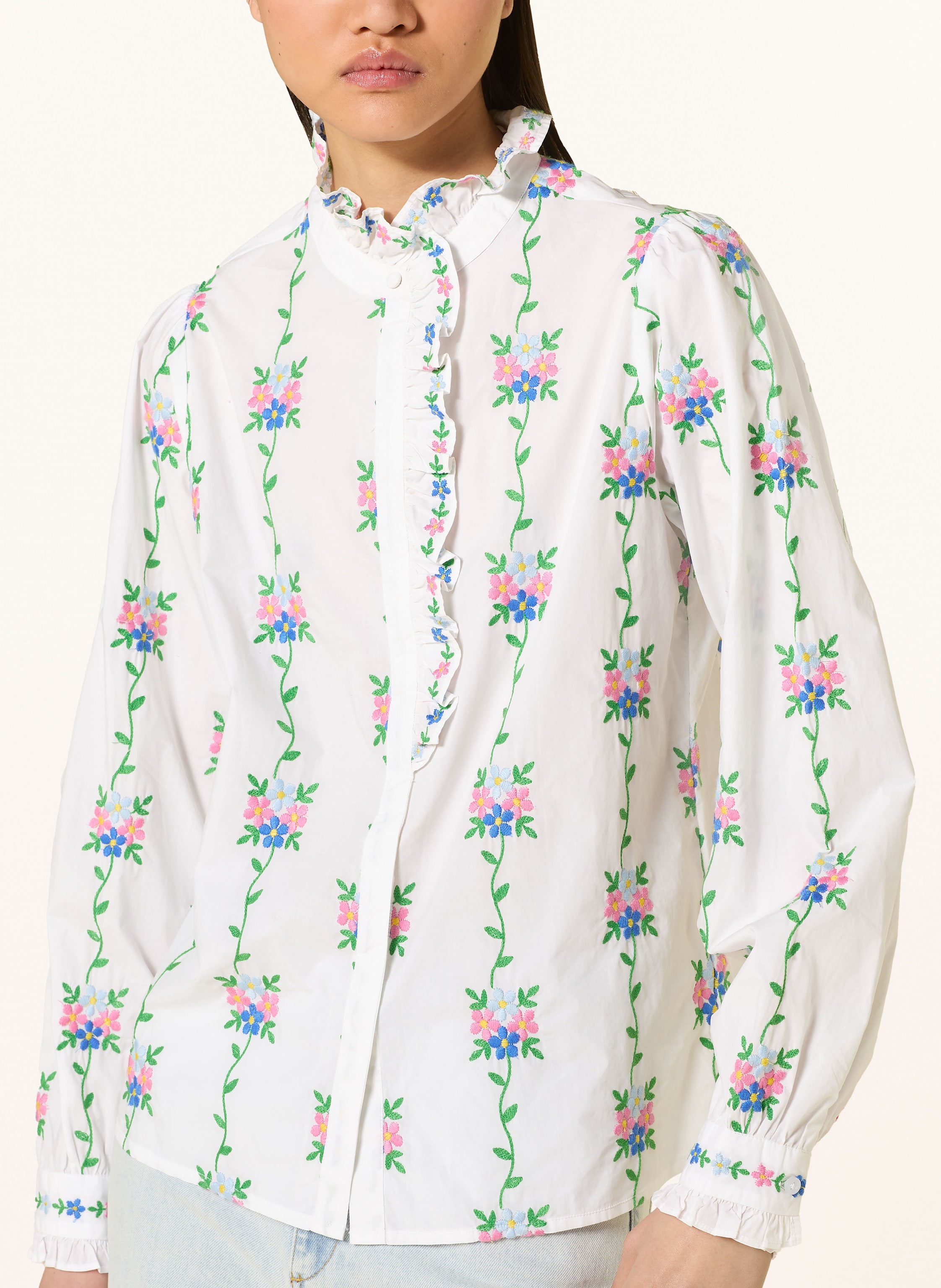Thumbnail - Rich & Royal Bluse weiss