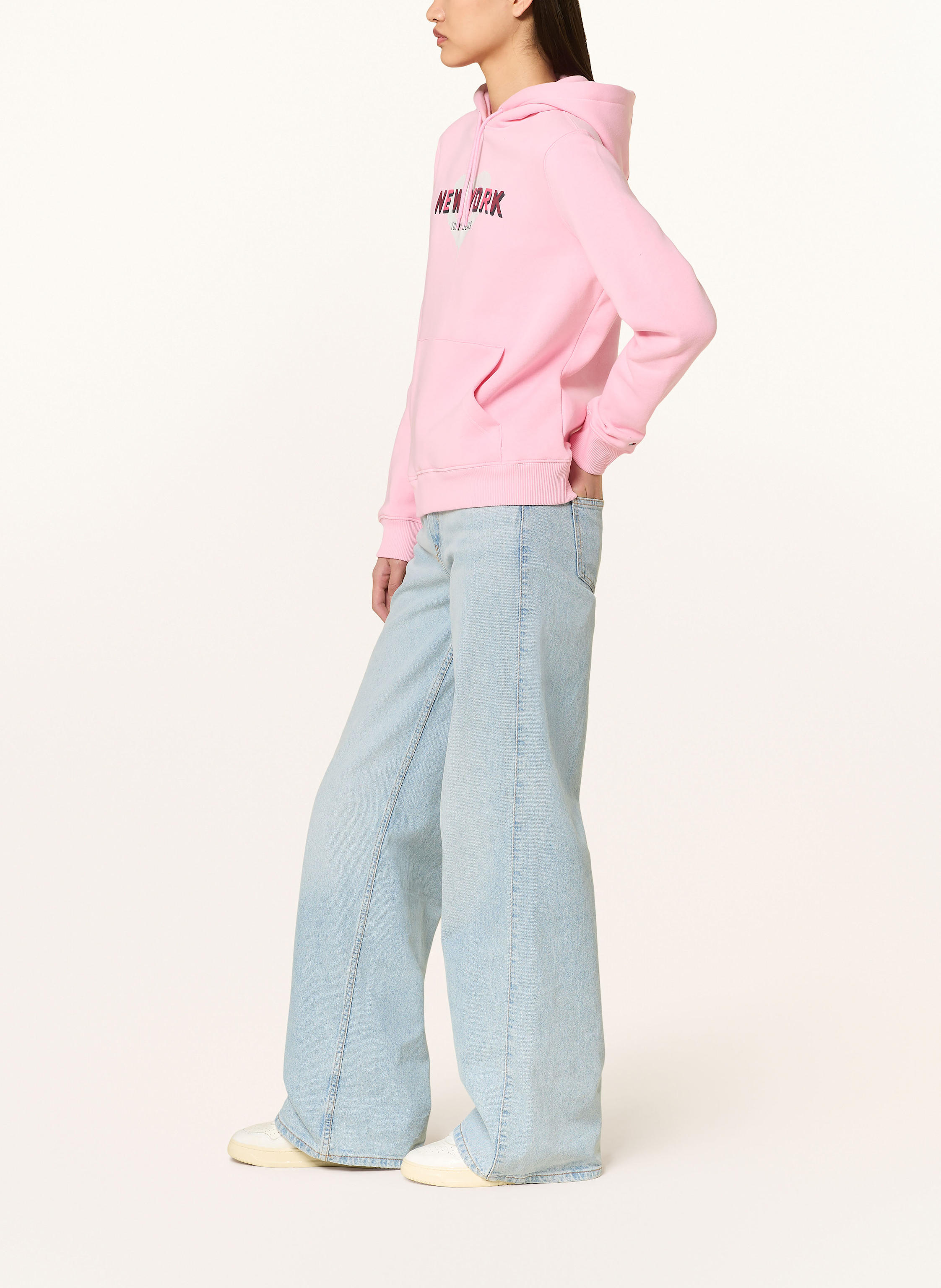 Thumbnail - Tommy Jeans Hoodie rosa