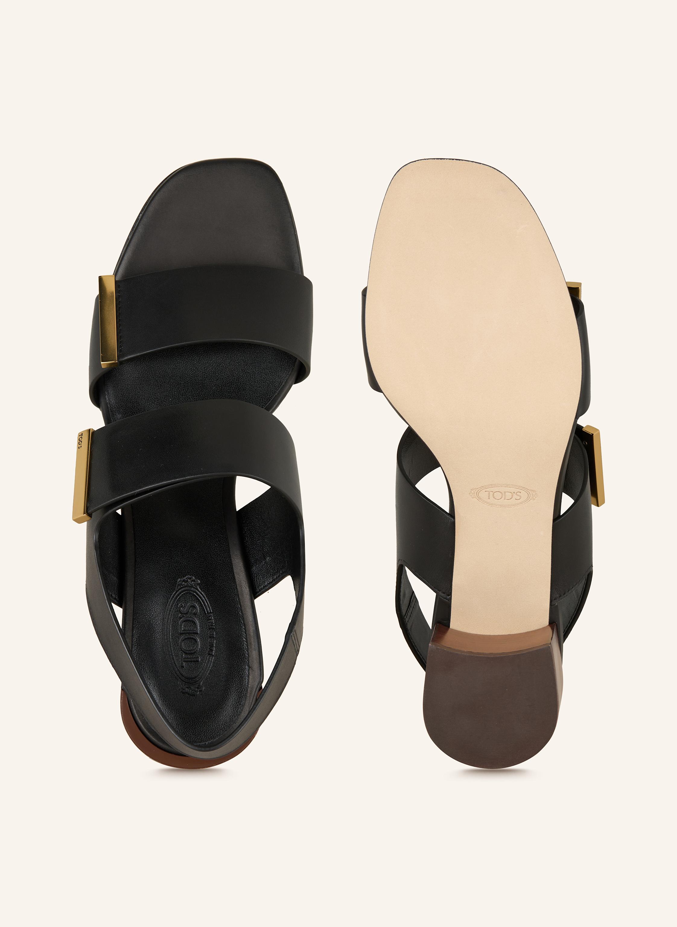 Thumbnail - Tod's Sandaletten schwarz