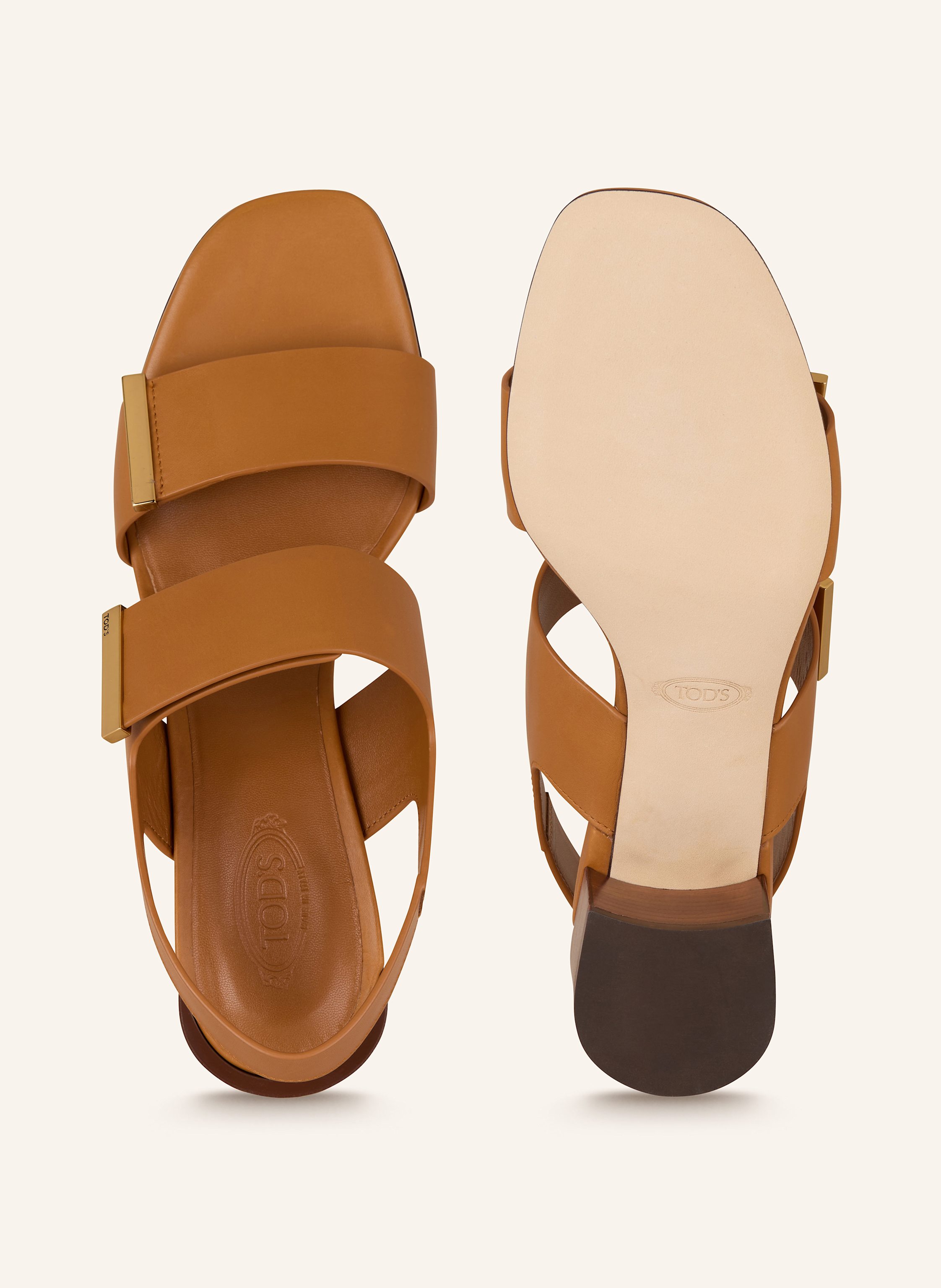 Thumbnail - Tod's Sandaletten braun