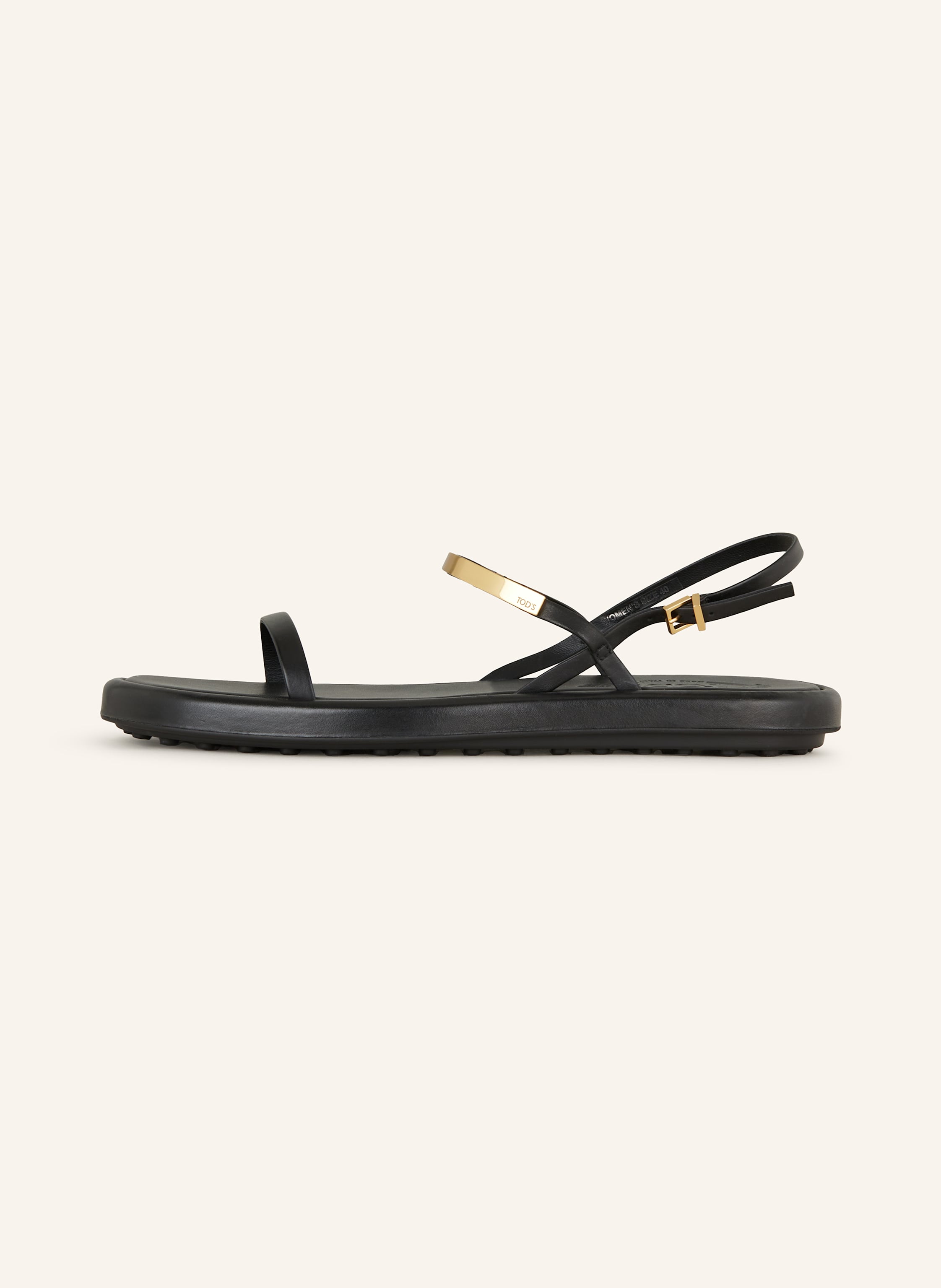 Thumbnail - Tod's Sandalen Gomma schwarz
