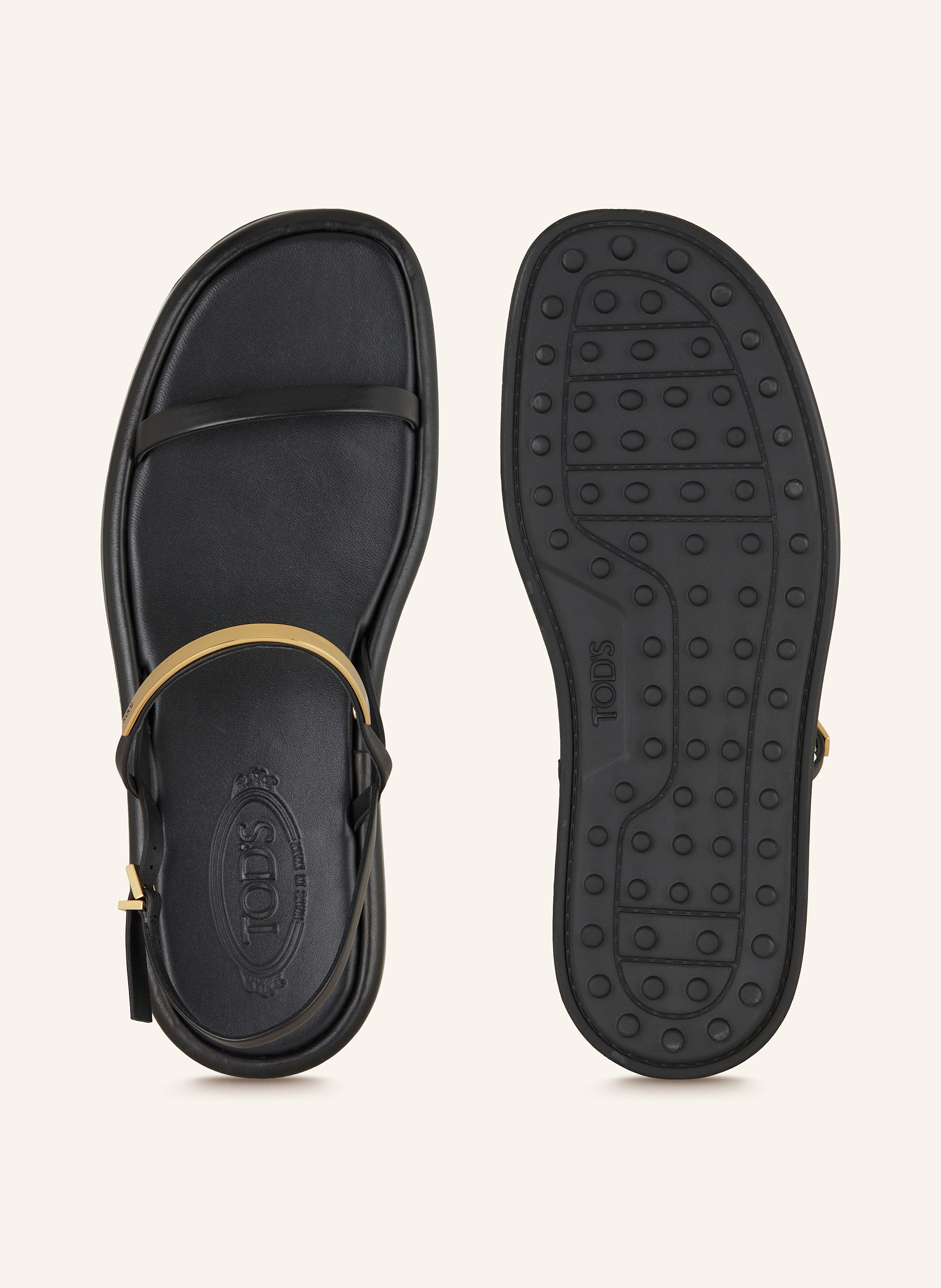 Thumbnail - Tod's Sandalen Gomma schwarz