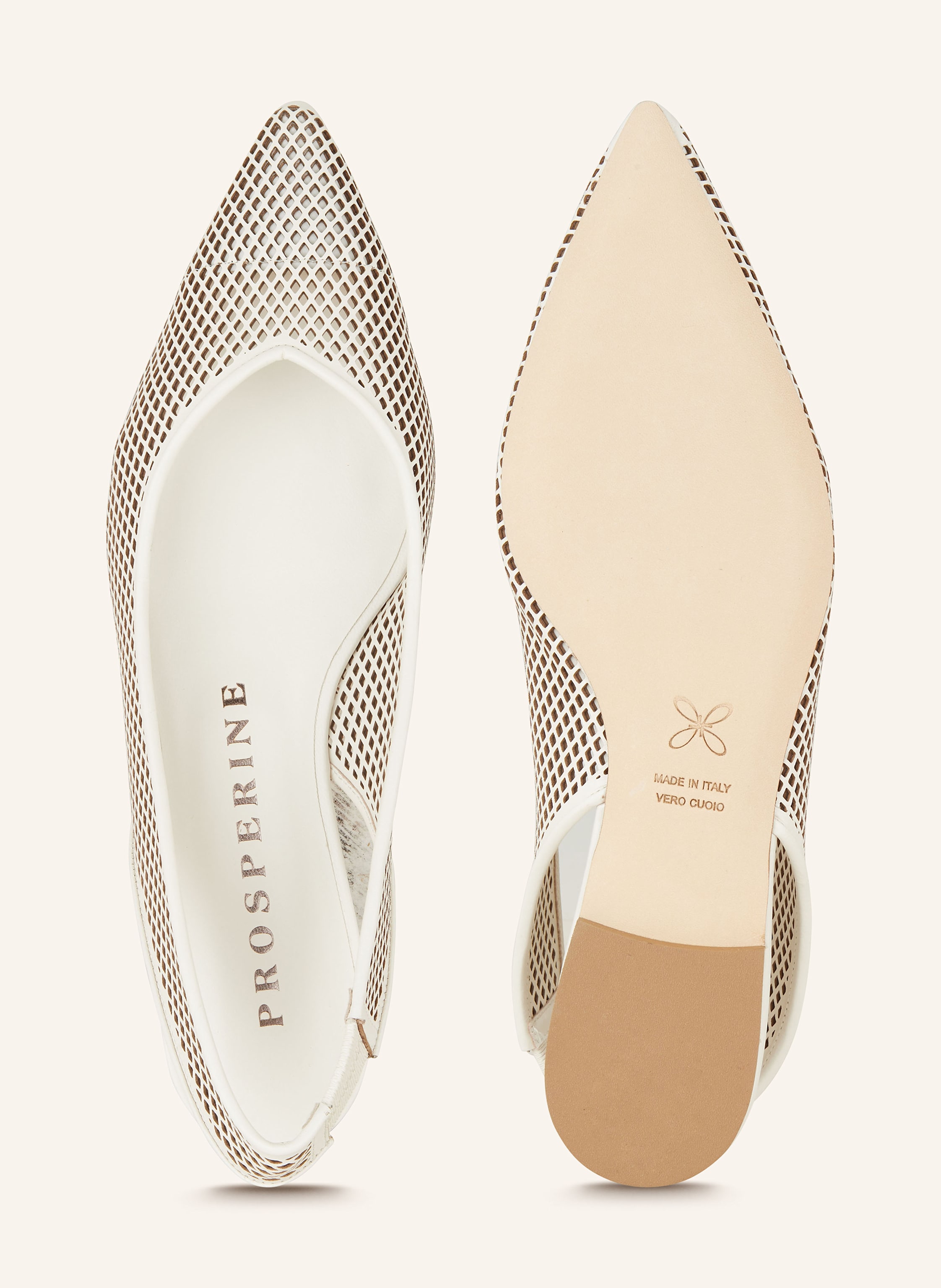 Thumbnail - Prosperine Slingballerinas weiss