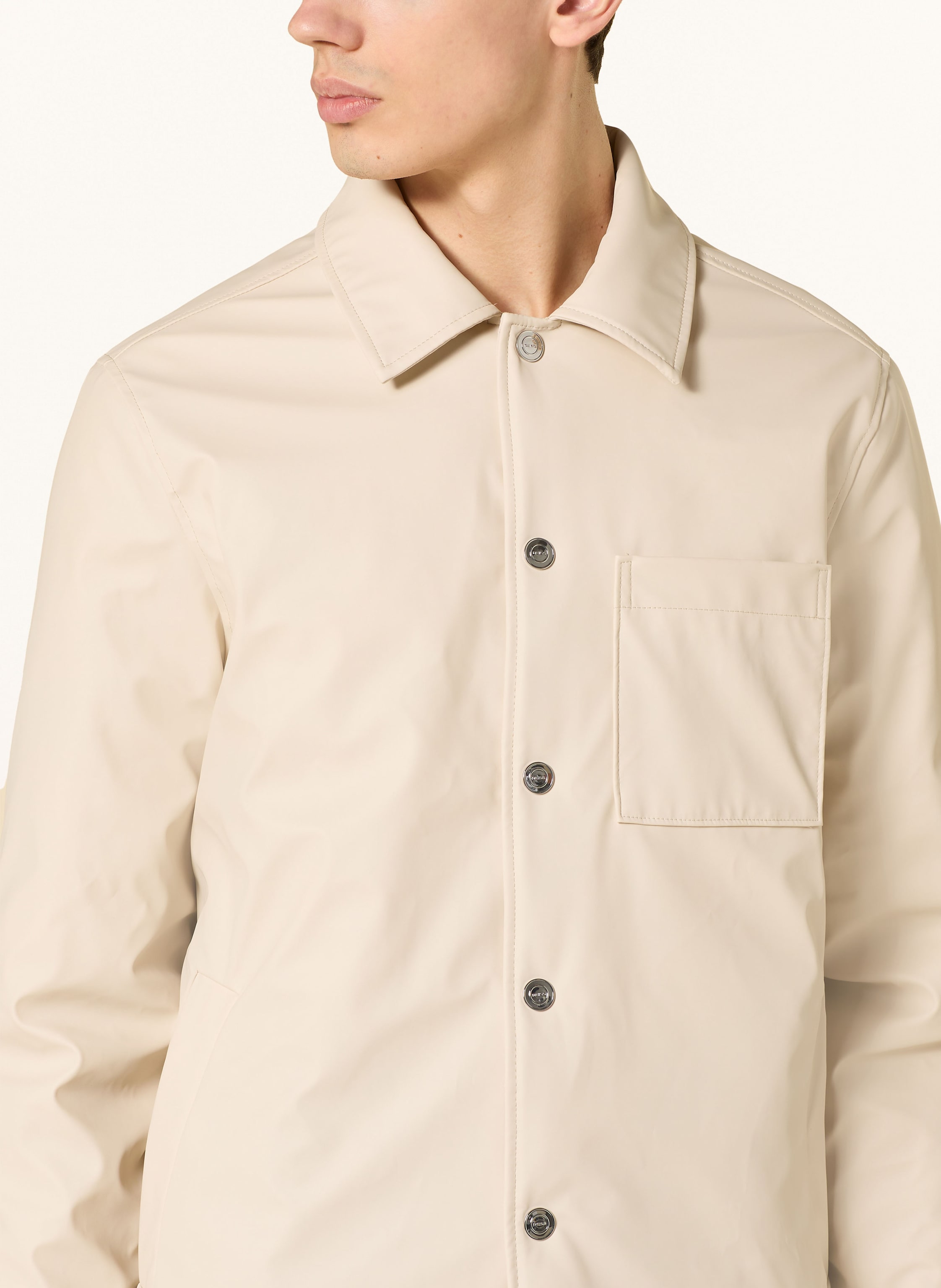 Thumbnail - Reiss Overjacket Technical beige