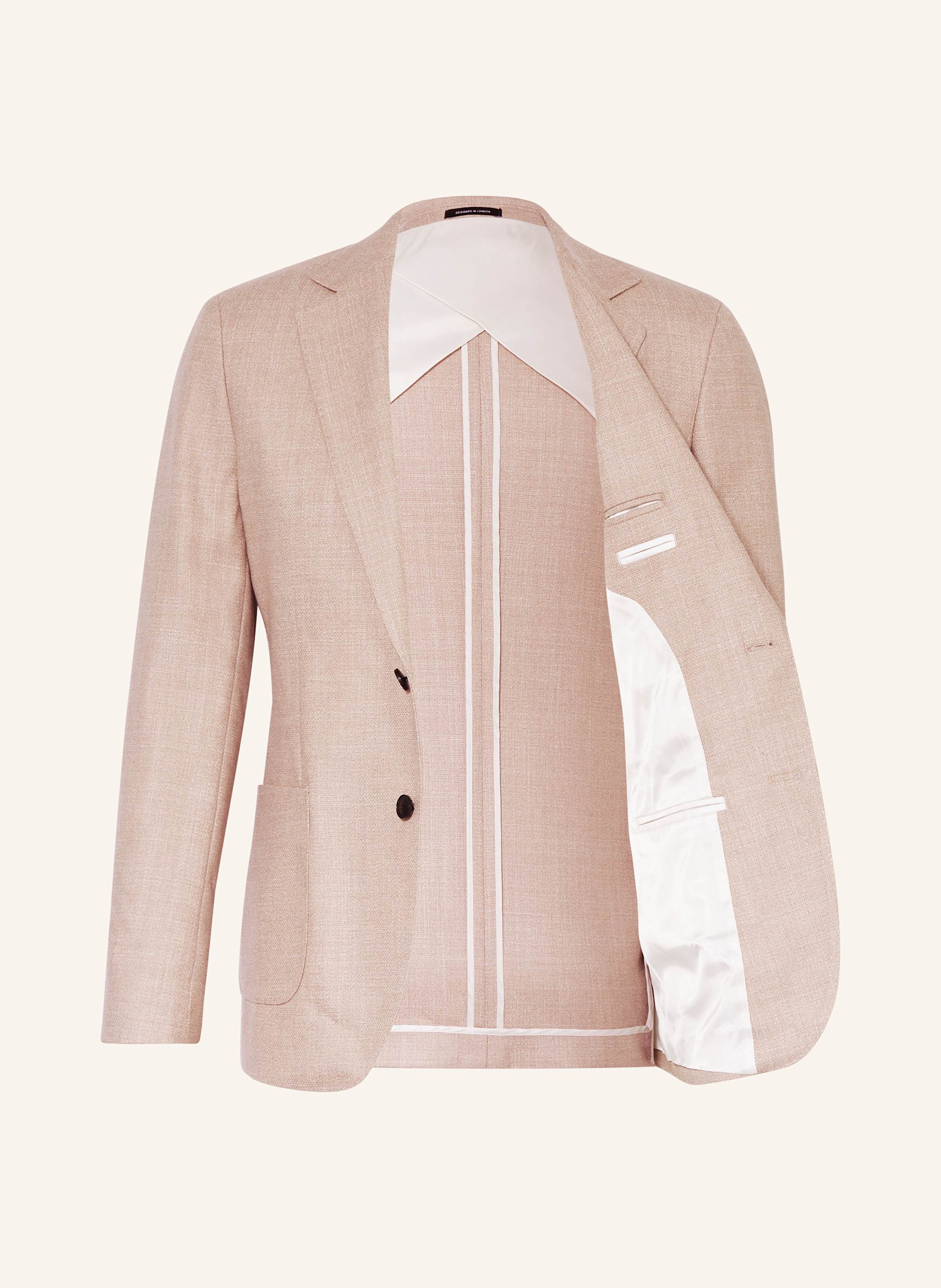 Thumbnail - Reiss Sakko Oatmeal Slim Fit beige